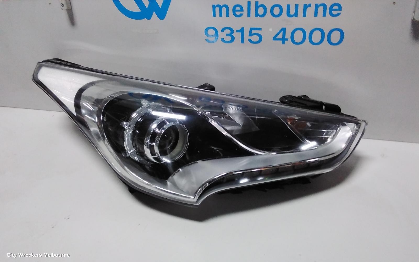 HYUNDAI VELOSTER RIGHT HEADLAMP, FS, VELOSTER+ TYPE, 12/2011 - 02/2018