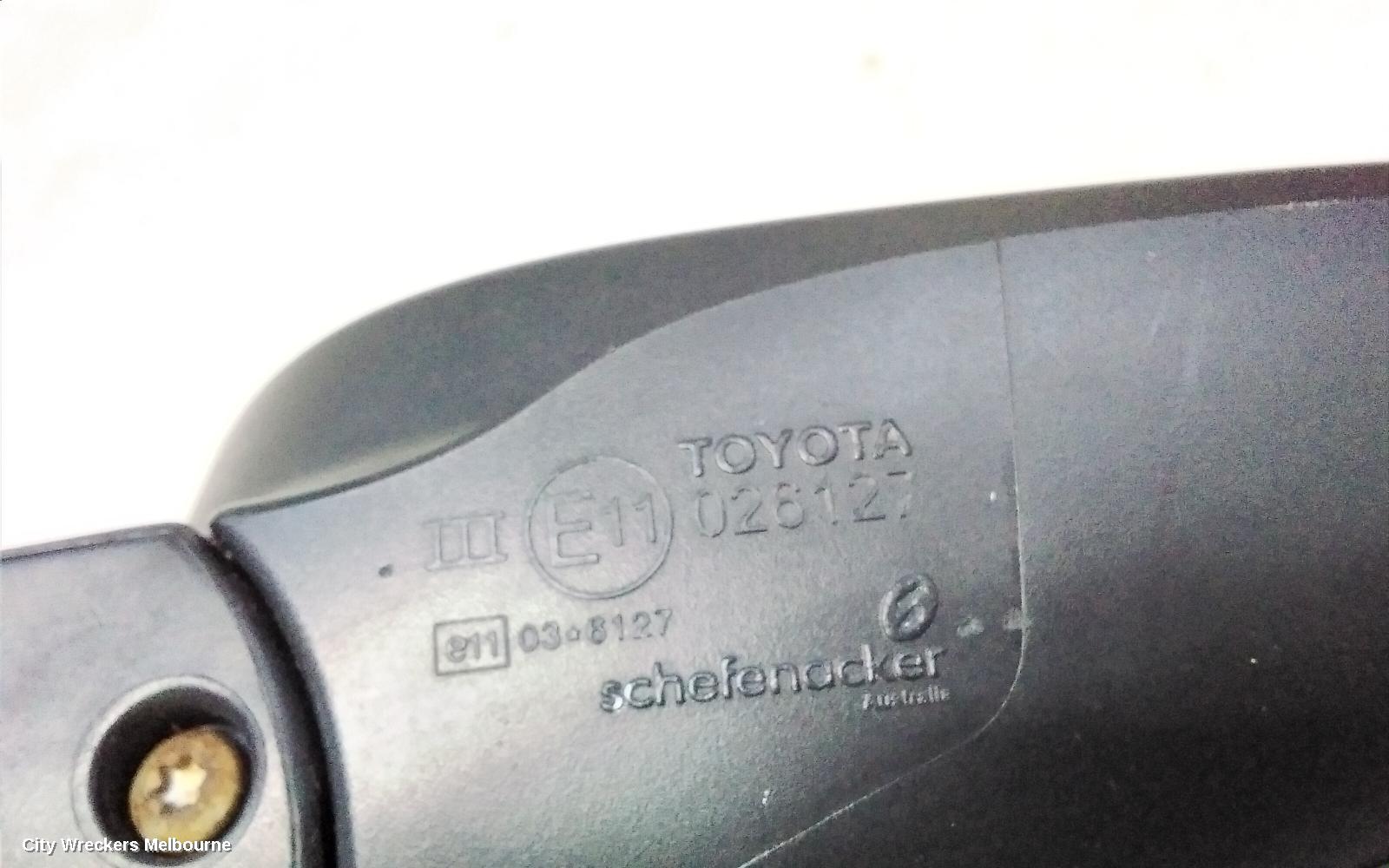 TOYOTA AURION RIGHT DOOR MIRROR, GSV40R, PRESARA/SPORTIVO ZR6, 08/2009 - 03/2012