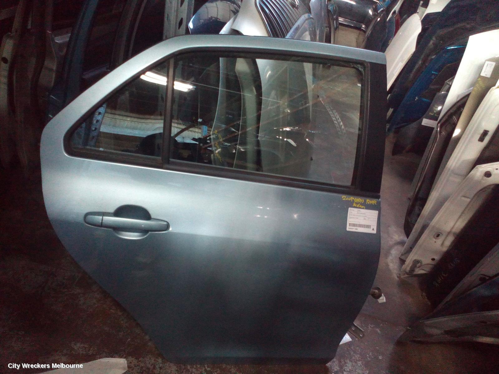 TOYOTA YARIS RIGHT REAR DOOR, NCP9#, SEDAN, 03/2006 - 06/2016 (AUS ONLY)
