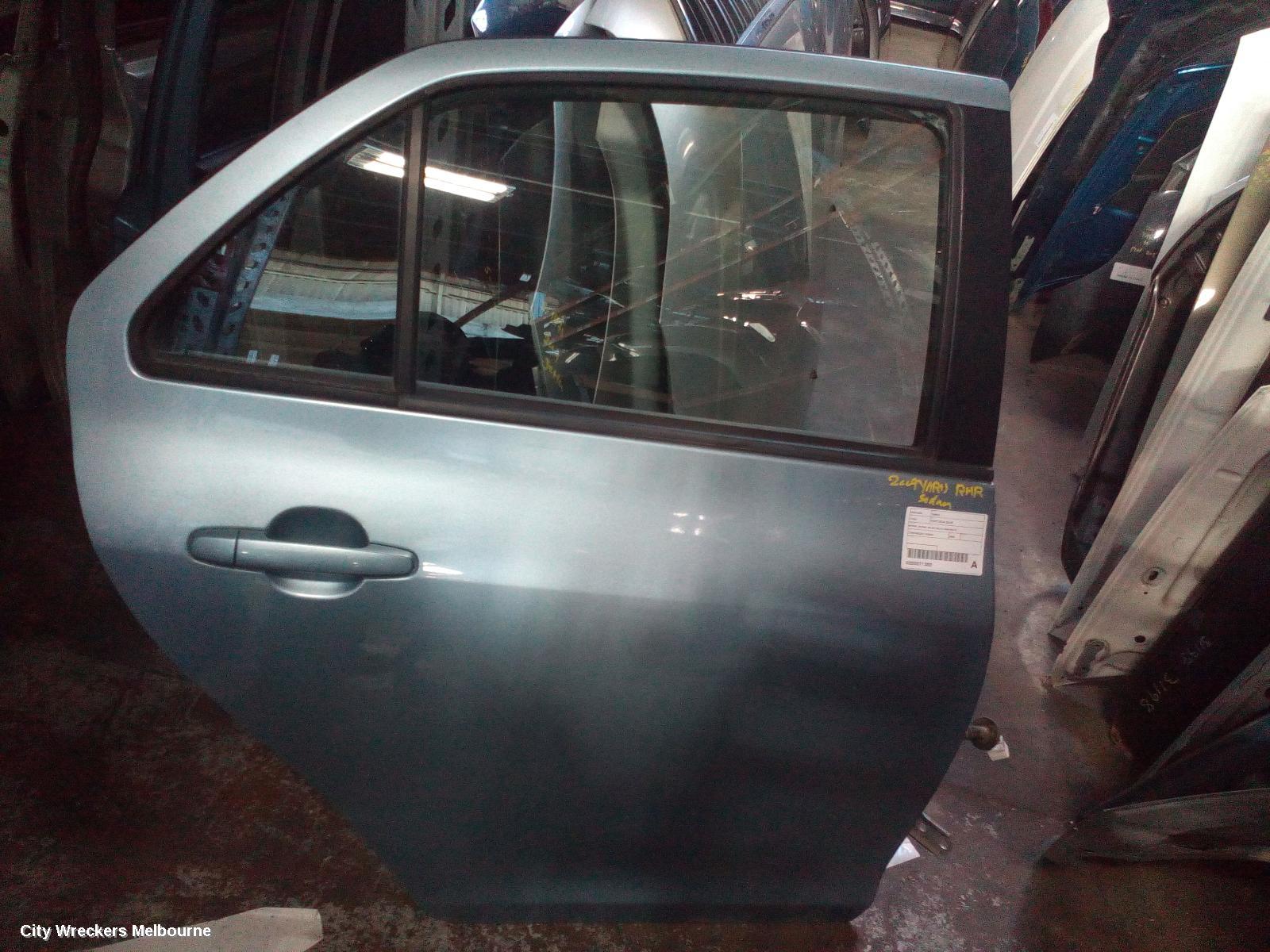 TOYOTA YARIS RIGHT REAR DOOR, NCP9#, SEDAN, 03/2006 - 06/2016 (AUS ONLY)