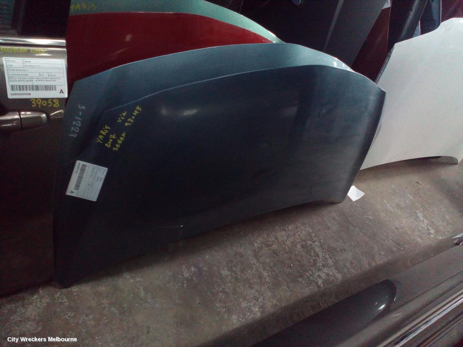 TOYOTA YARIS BONNET, NCP9#, SEDAN, 03/2006 - 06/2016 (AUS ONLY)