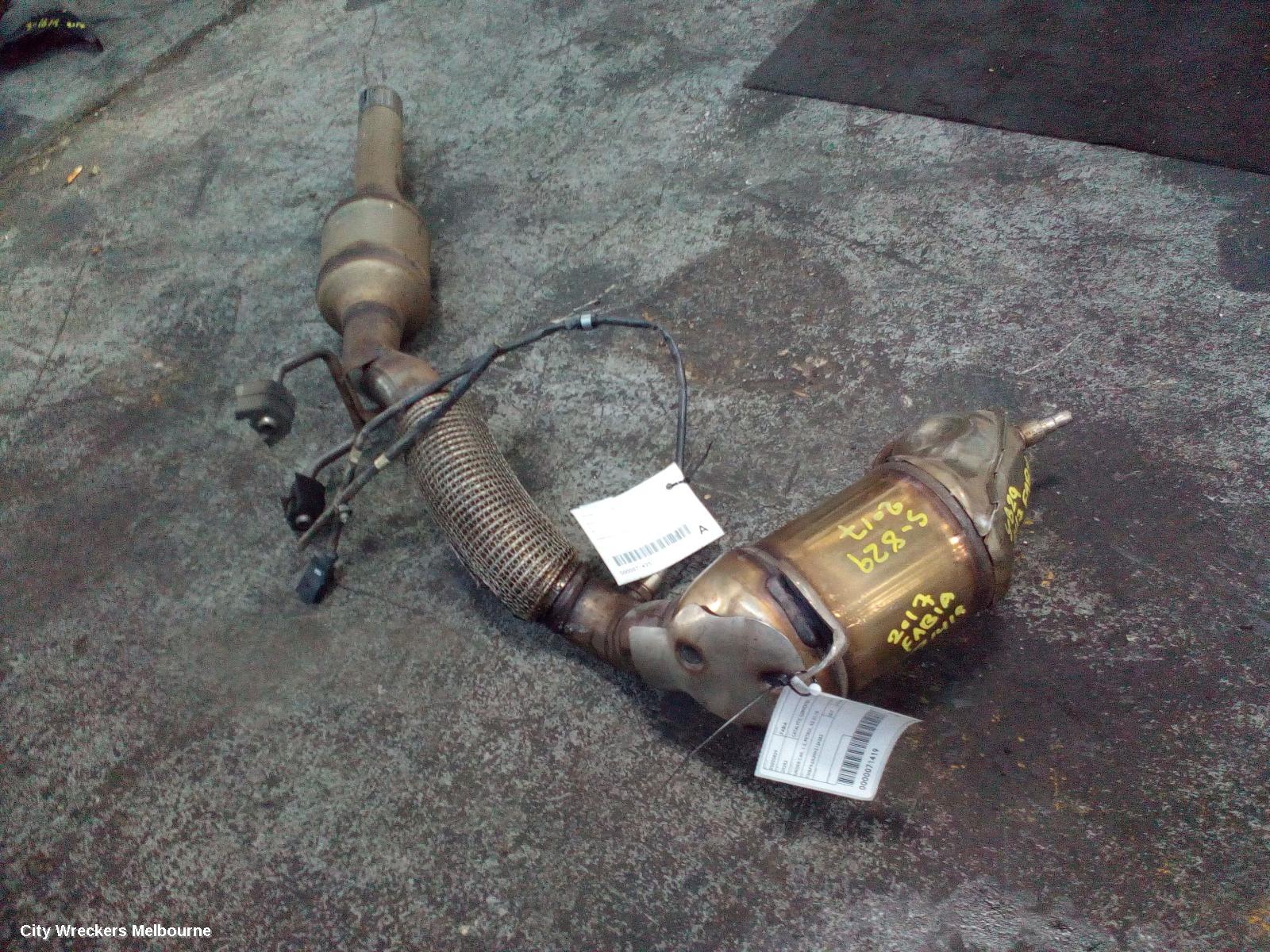 SKODA FABIA CATALYTIC CONVERTER, UNDER CAR, 1.2, PETROL, NJ, 01/2015 ONWARDS