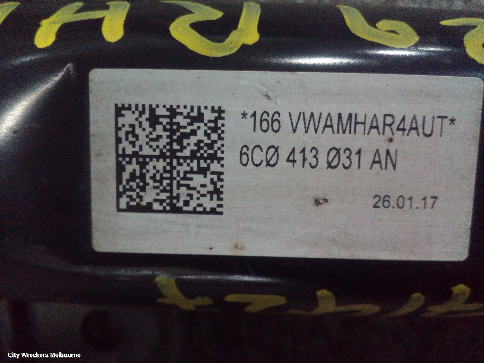 SKODA FABIA RIGHT FRONT STRUT, NJ, HATCH/WAGON, 01/2015 ONWARDS