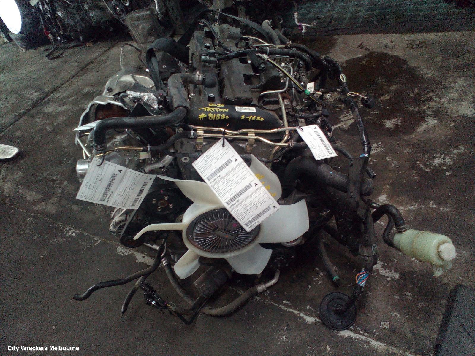 MITSUBISHI TRITON ENGINE, DIESEL, 2.4, 4N15, TURBO, AUTO, MR, 11/2018 ONWARDS