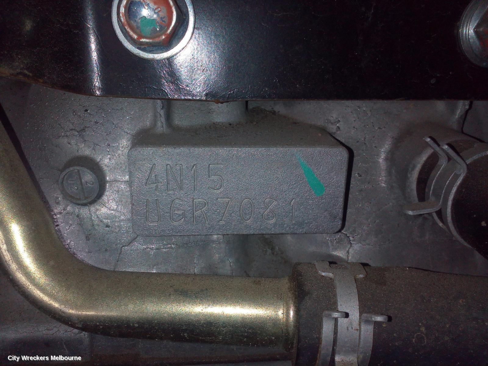 MITSUBISHI TRITON ENGINE, DIESEL, 2.4, 4N15, TURBO, AUTO, MR, 11/2018 ONWARDS