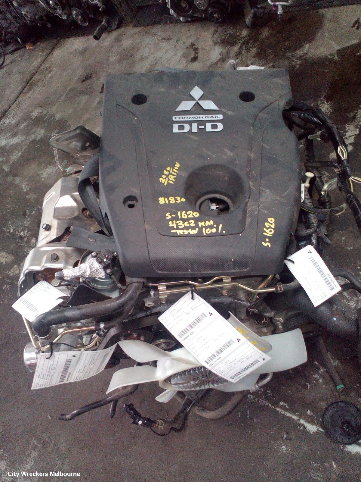 MITSUBISHI TRITON ENGINE, DIESEL, 2.4, 4N15, TURBO, AUTO, MR, 11/2018 ONWARDS