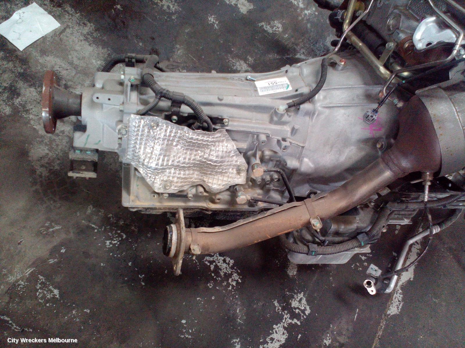 MITSUBISHI TRITON TRANS/GEARBOX, AUTO, 2WD, DIESEL, 2.4, 4N15, 6 SPEED (R6AWH TRANS CODE), MR, 11/2018 - 10/2023