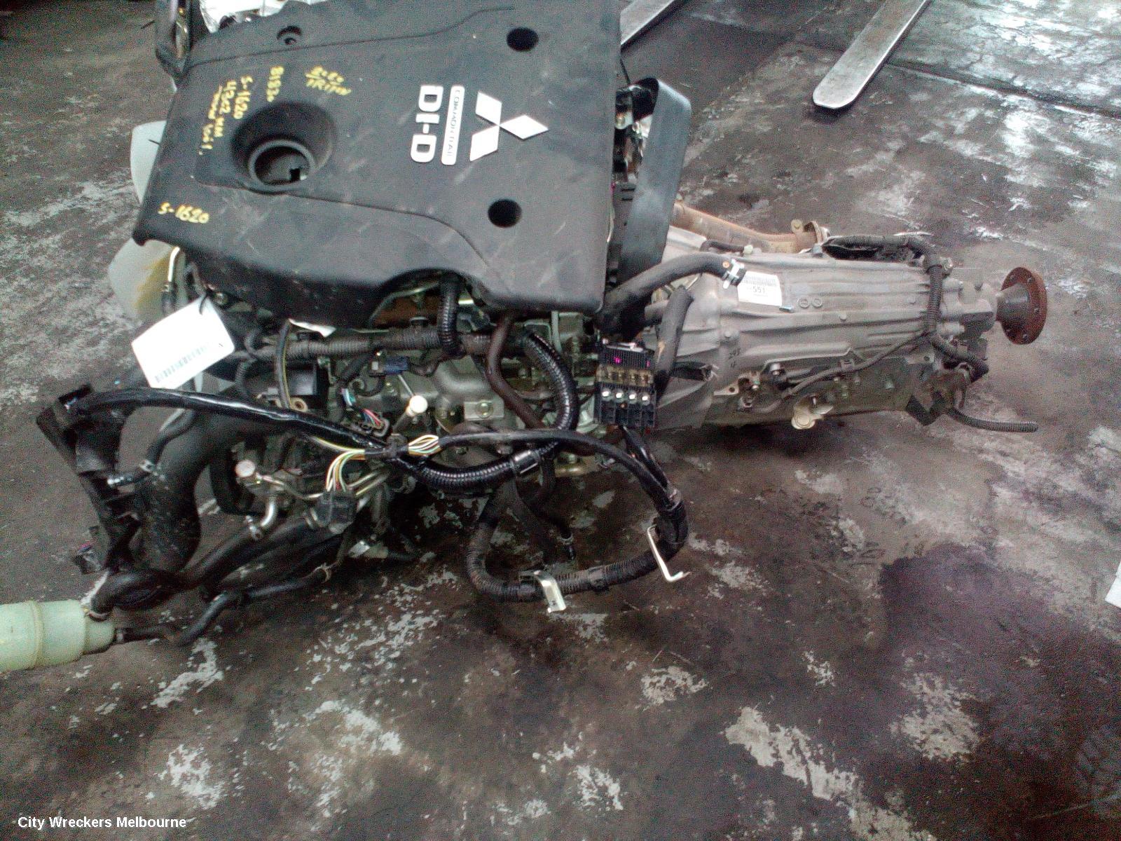 MITSUBISHI TRITON TRANS/GEARBOX, AUTO, 2WD, DIESEL, 2.4, 4N15, 6 SPEED (R6AWH TRANS CODE), MR, 11/2018 - 10/2023