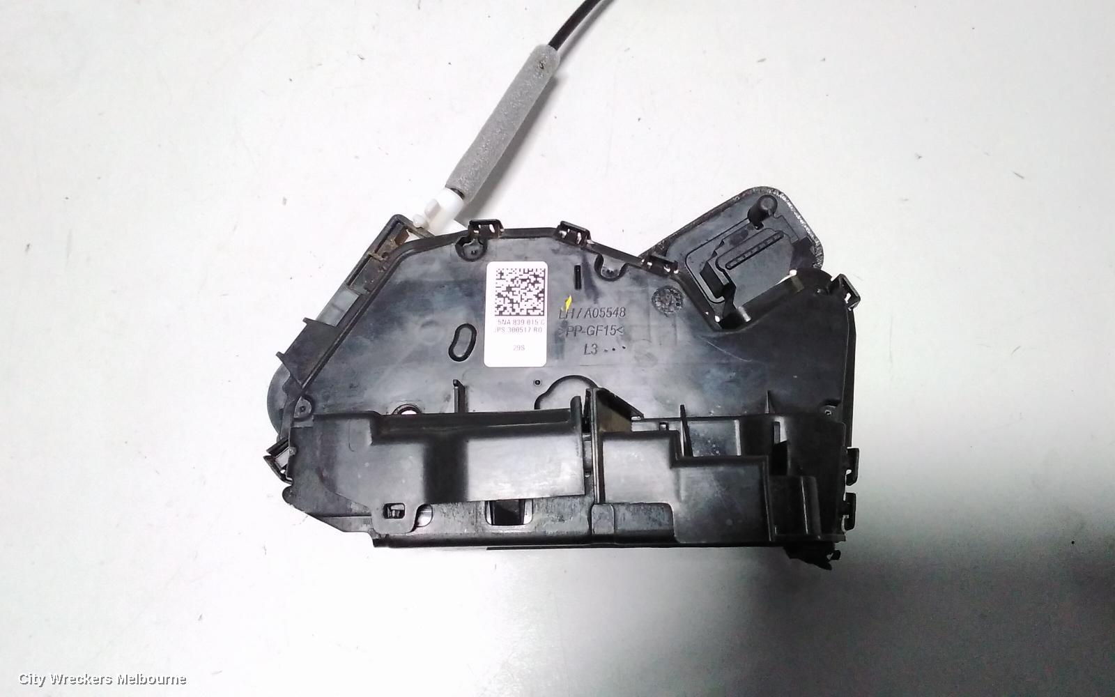VOLKSWAGEN TIGUAN DOOR/BOOT/GATE LOCK, LEFT REAR DOOR LOCK, 5NA, 06/2016 ONWARDS