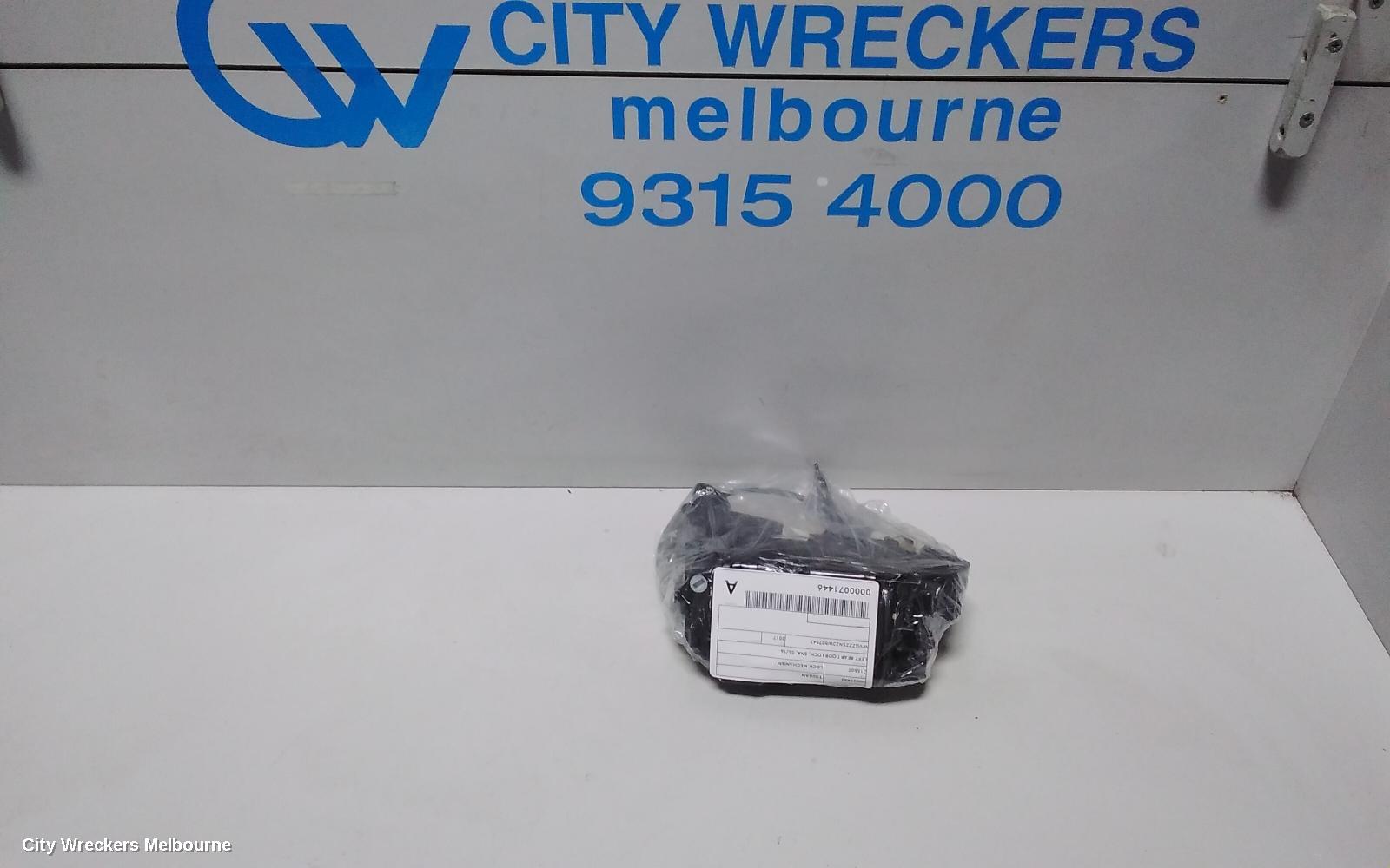 VOLKSWAGEN TIGUAN DOOR/BOOT/GATE LOCK, LEFT REAR DOOR LOCK, 5NA, 06/2016 ONWARDS