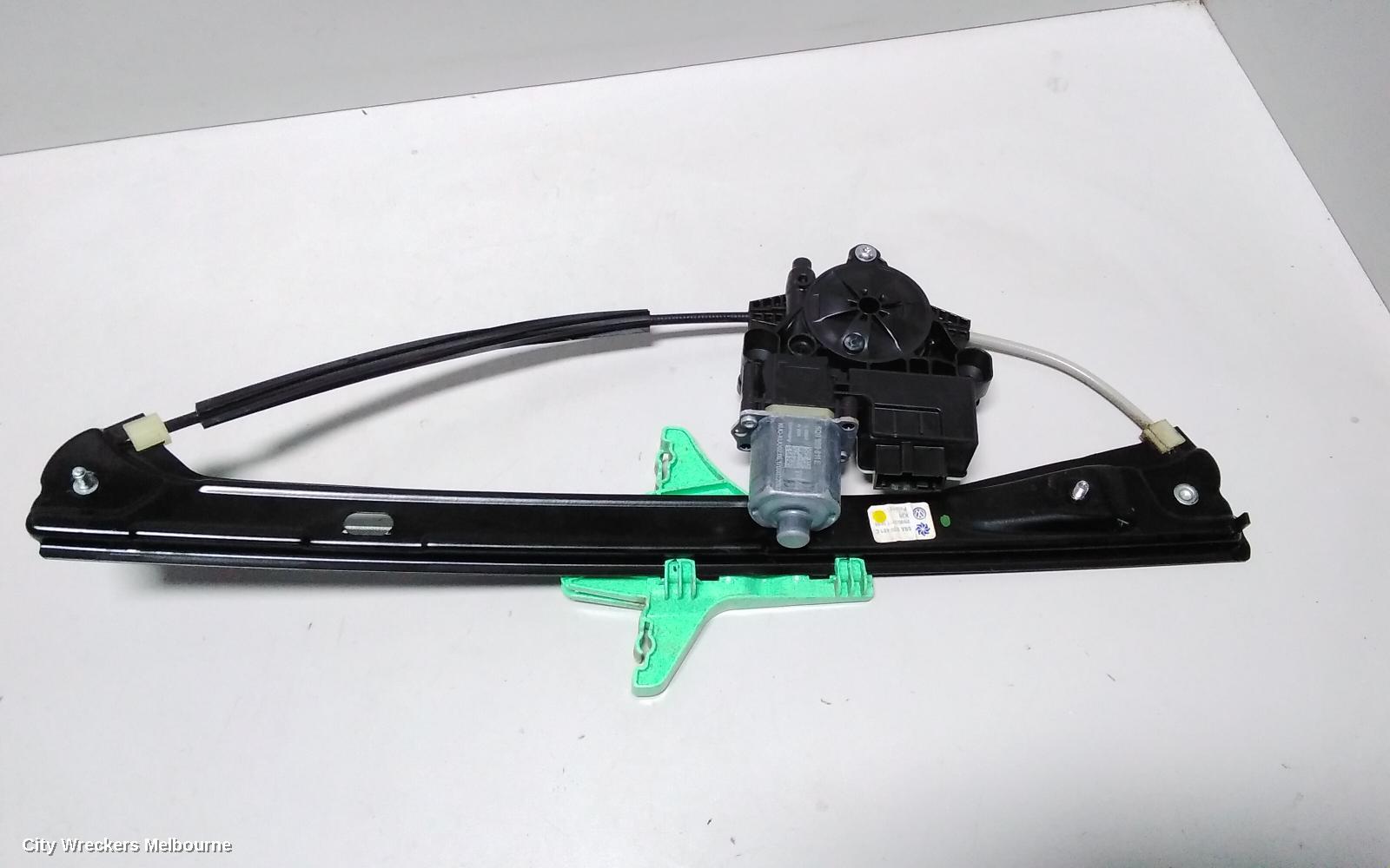 VOLKSWAGEN TIGUAN LEFT REAR WND REG/MOTOR, DOOR REG ASSY (REG AND MOTOR), 5NA, 06/2016 ONWARDS