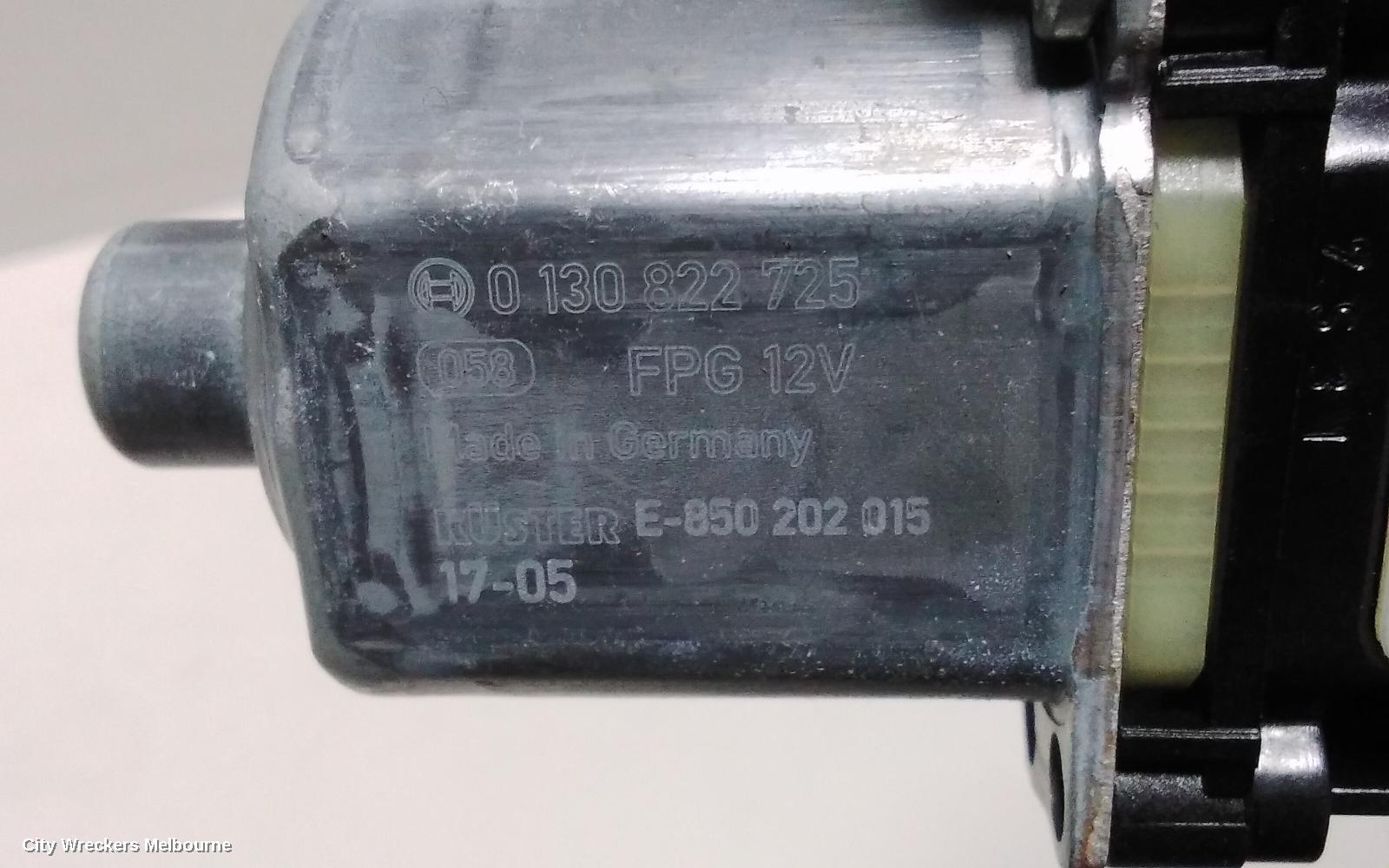 VOLKSWAGEN TIGUAN LEFT REAR WND REG/MOTOR, DOOR REG ASSY (REG AND MOTOR), 5NA, 06/2016 ONWARDS