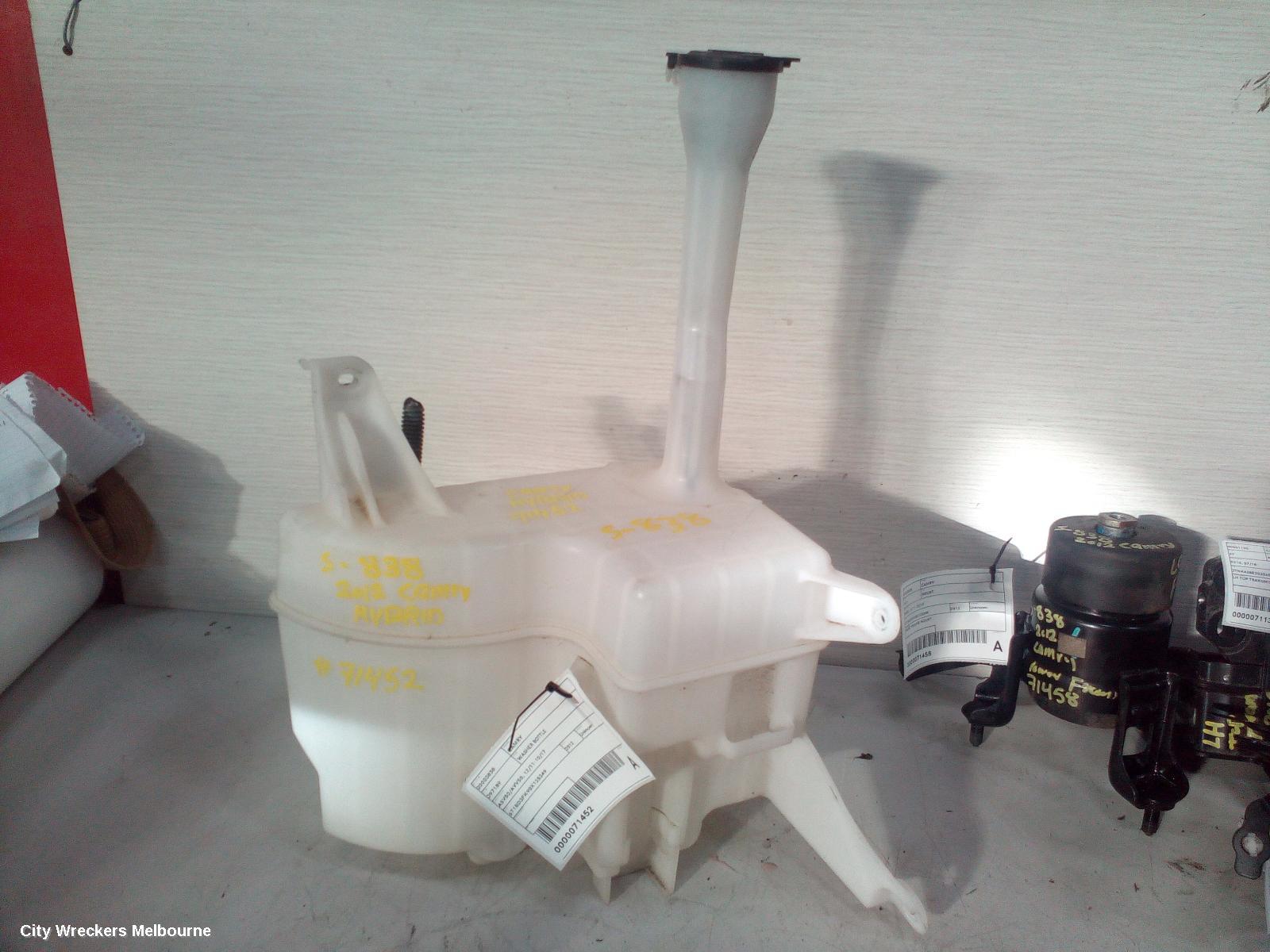 TOYOTA CAMRY WASHER BOTTLE, ASV50/AVV50, 12/2011 - 10/2017