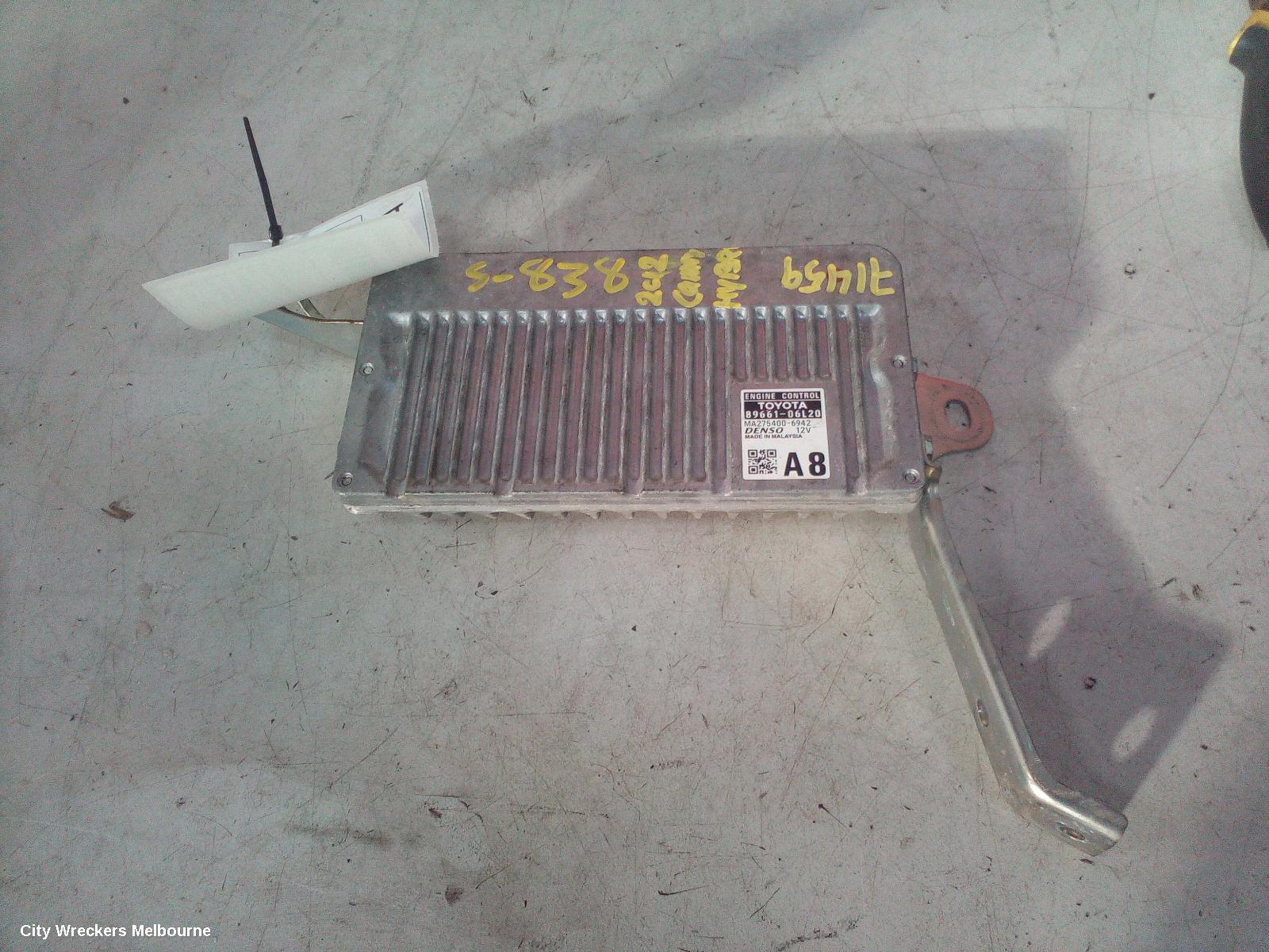 TOYOTA CAMRY ECU, ENGINE ECU, AVV50, 2.5, 2AR-FXE, HYBRID TYPE, ECU ONLY, 12/2011 - 10/2017