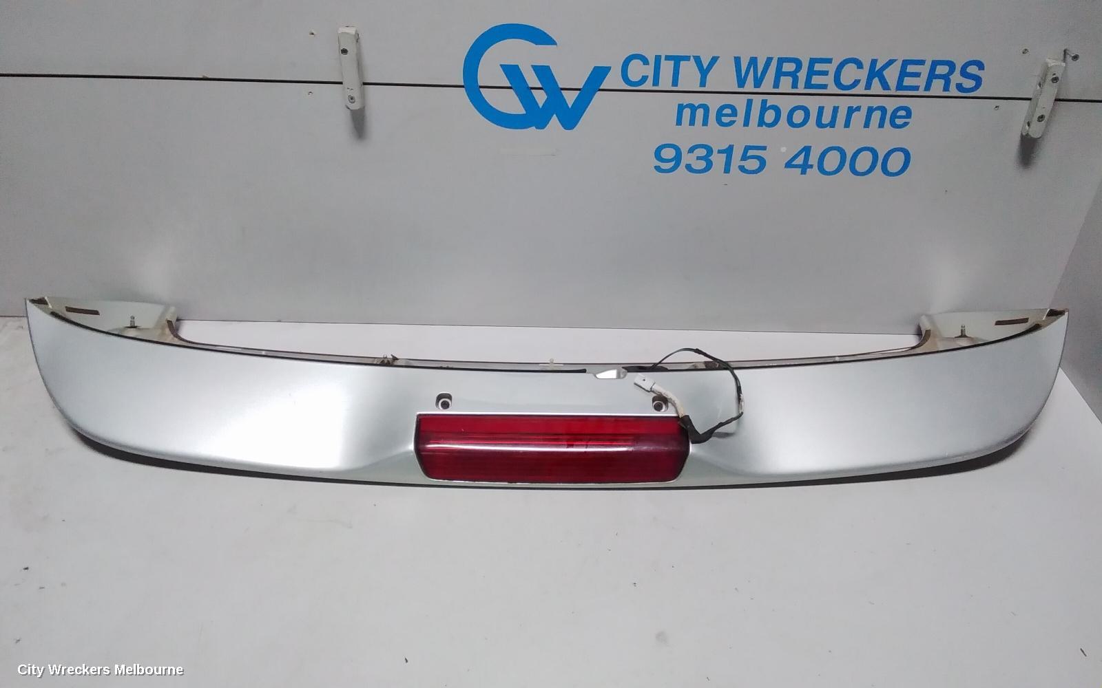 TOYOTA TARAGO REAR SPOILER, ACR30, (TAILGATE), 06/2000 - 02/2006