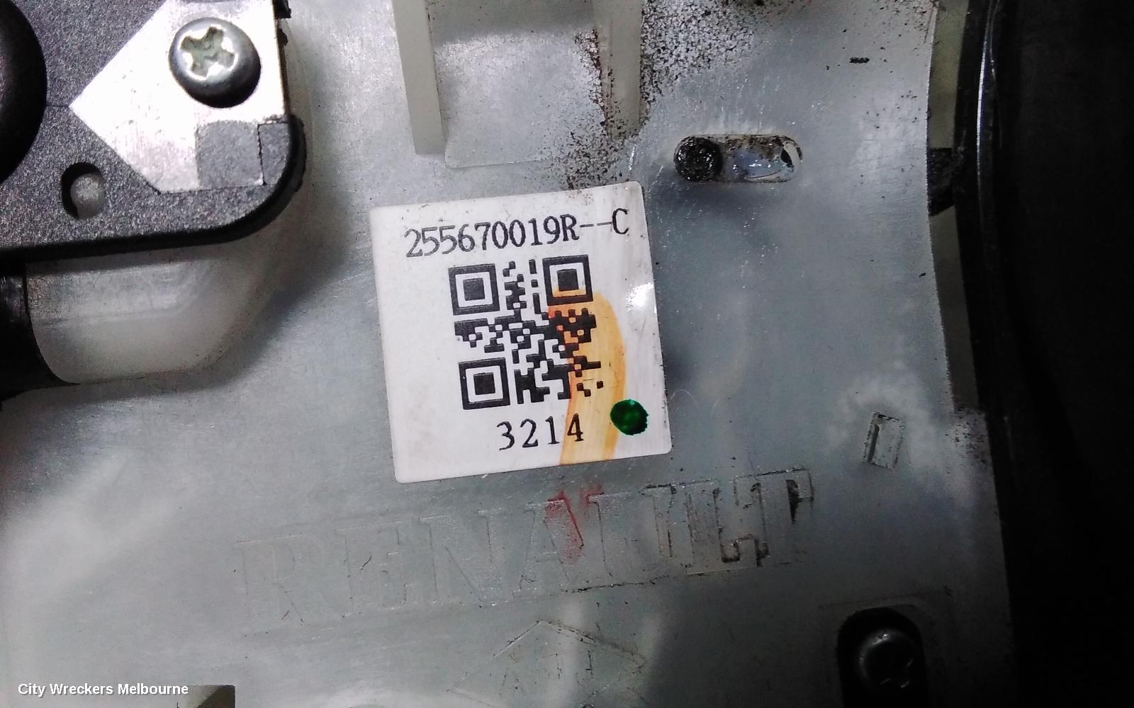 RENAULT MEGANE COMBINATION SWITCH, COMBINATION SWITCH ASSY, 5DR HATCH, P/N 255670032R, X32, 09/2010 ONWARDS