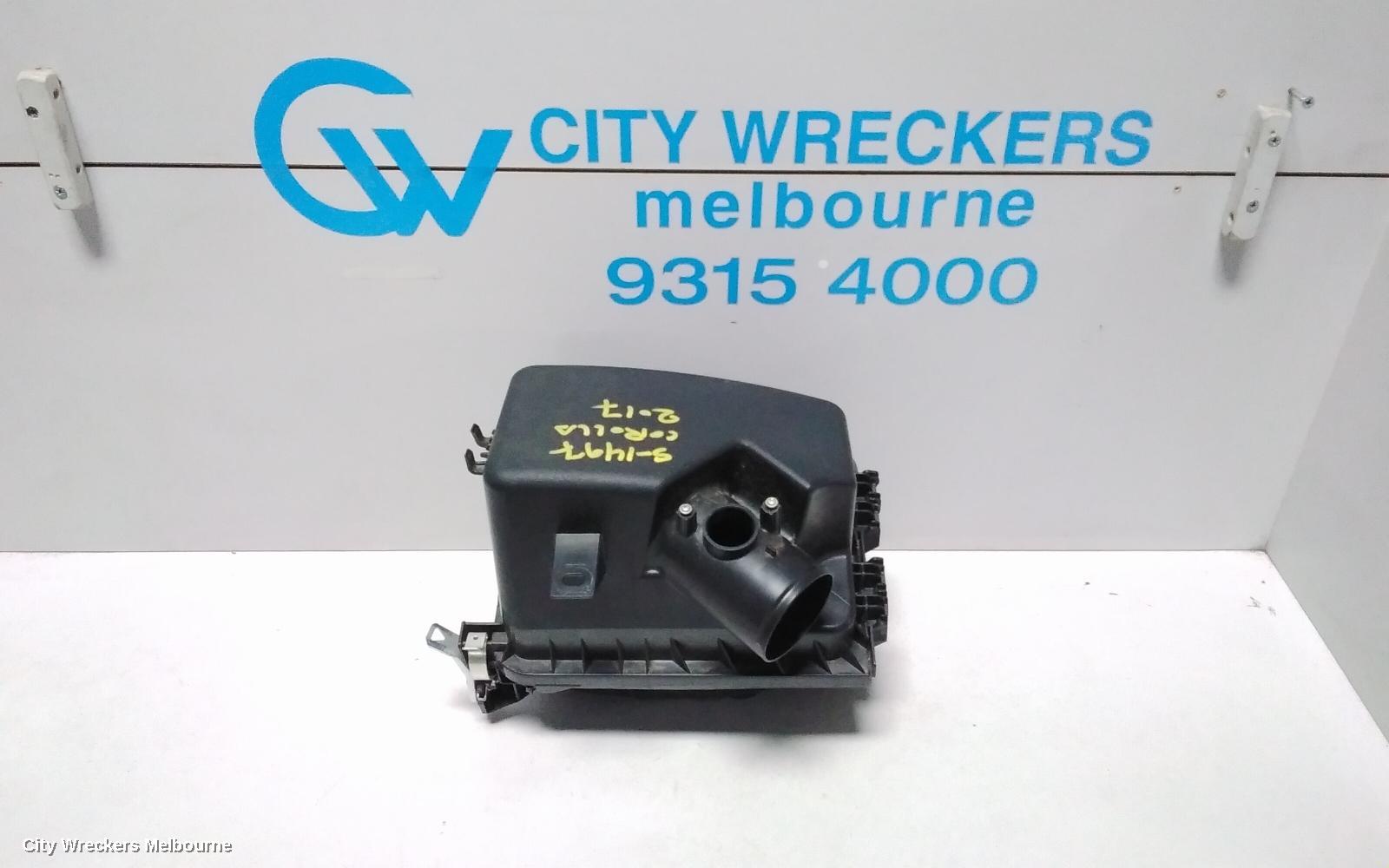 TOYOTA COROLLA AIR CLEANER/BOX, AIR CLEANER, ZRE182R, HATCH, 10/2012 - 06/2018