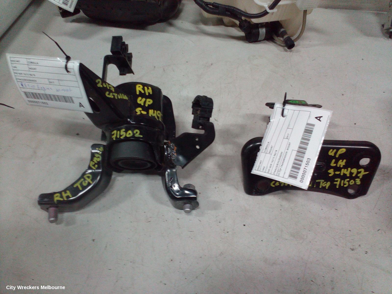 TOYOTA COROLLA MOUNT, ZRE182R 10/2012 - 06/2018