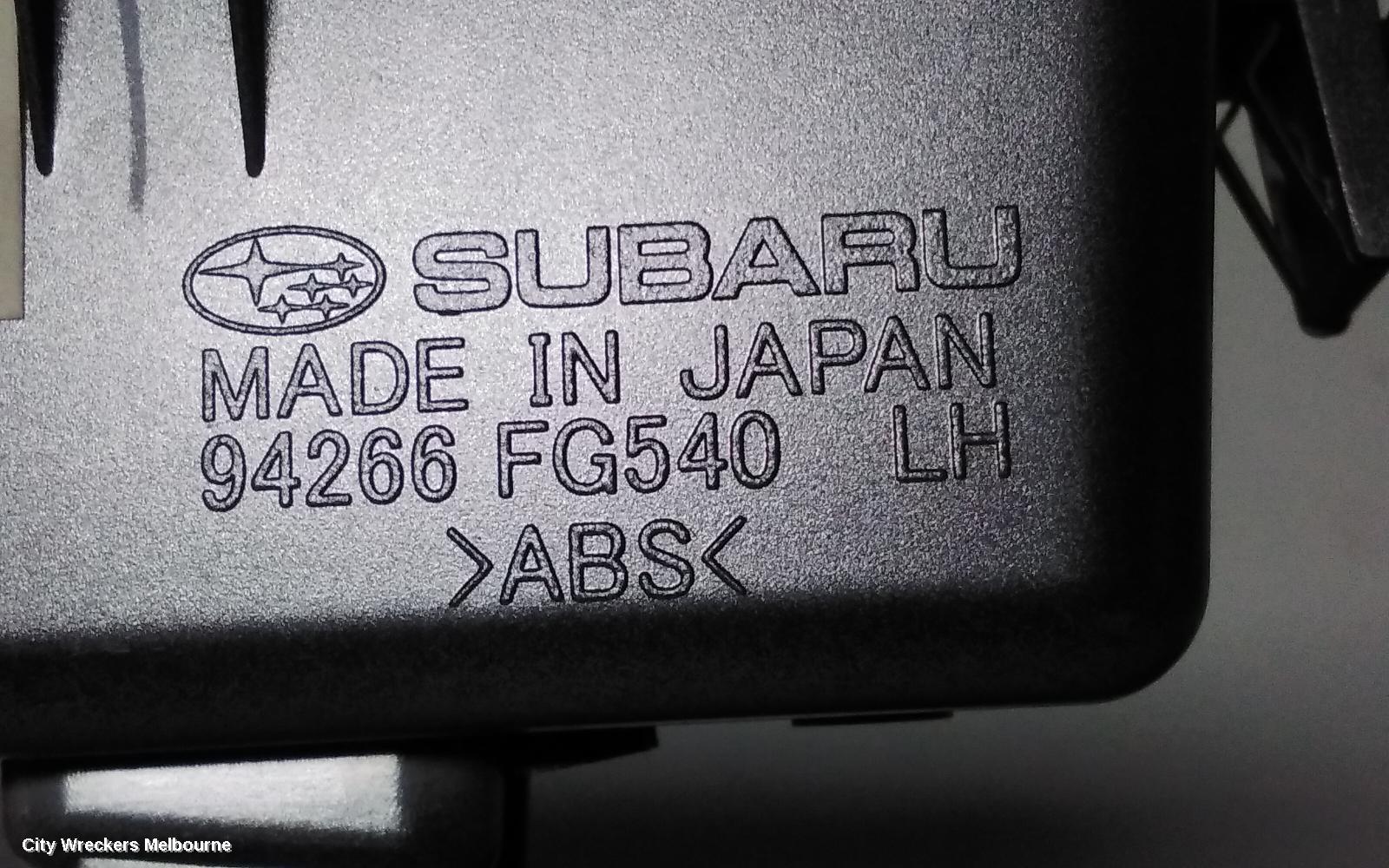 SUBARU IMPREZA PWR DR WIND SWITCH, LH FRONT/LH REAR/RH REAR, WHITE PLUG TYPE, 05/2006 - 04/2007
