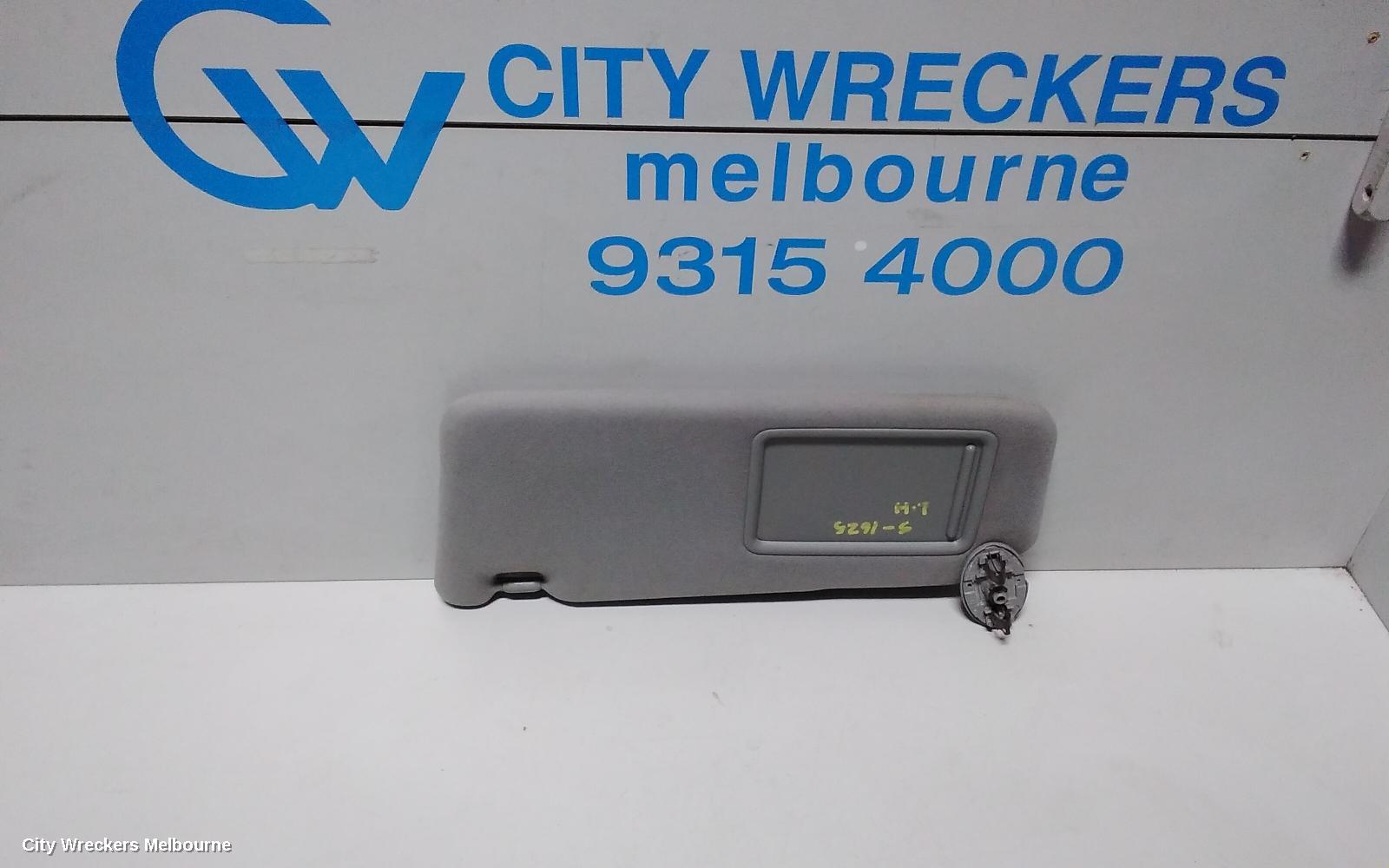TOYOTA CAMRY SUNVISOR, ACV40, LH SIDE, NON LAMP TYPE, 06/2006 - 11/2011