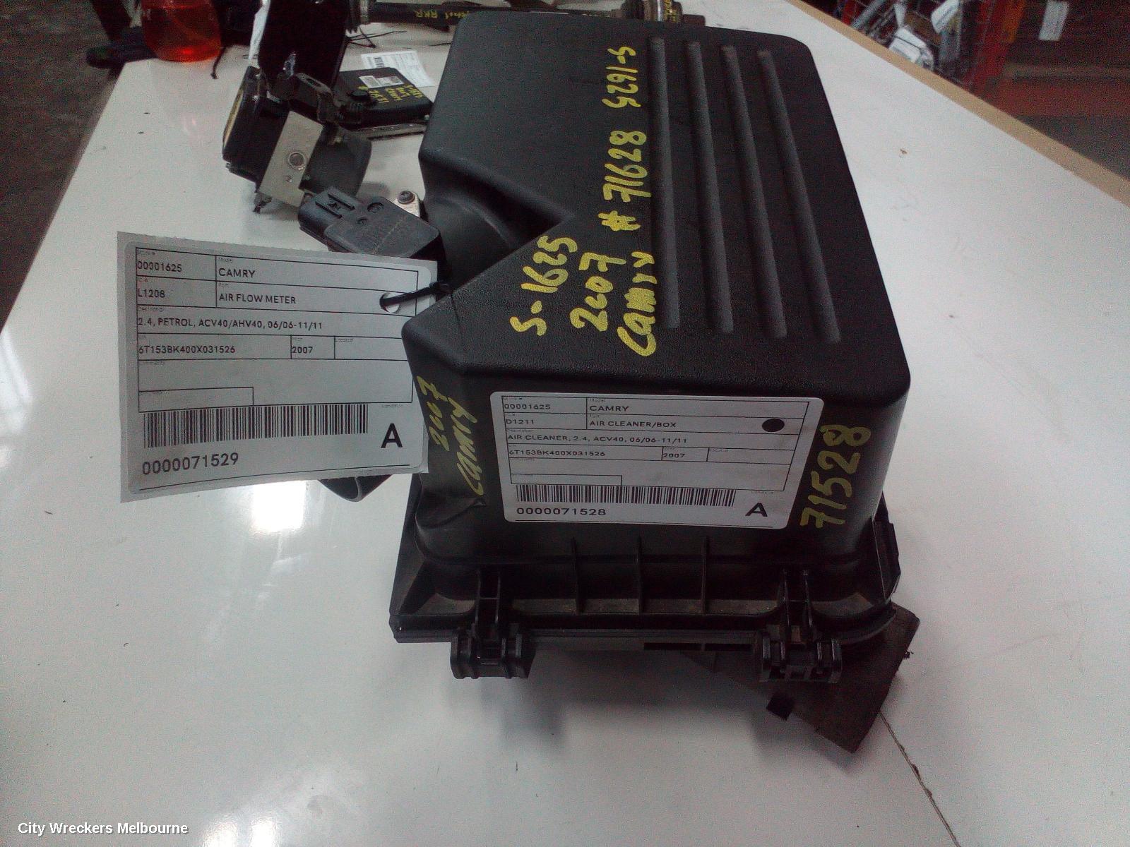 TOYOTA CAMRY AIR FLOW METER, 2.4, PETROL, ACV40/AHV40, 06/2006 - 11/2011