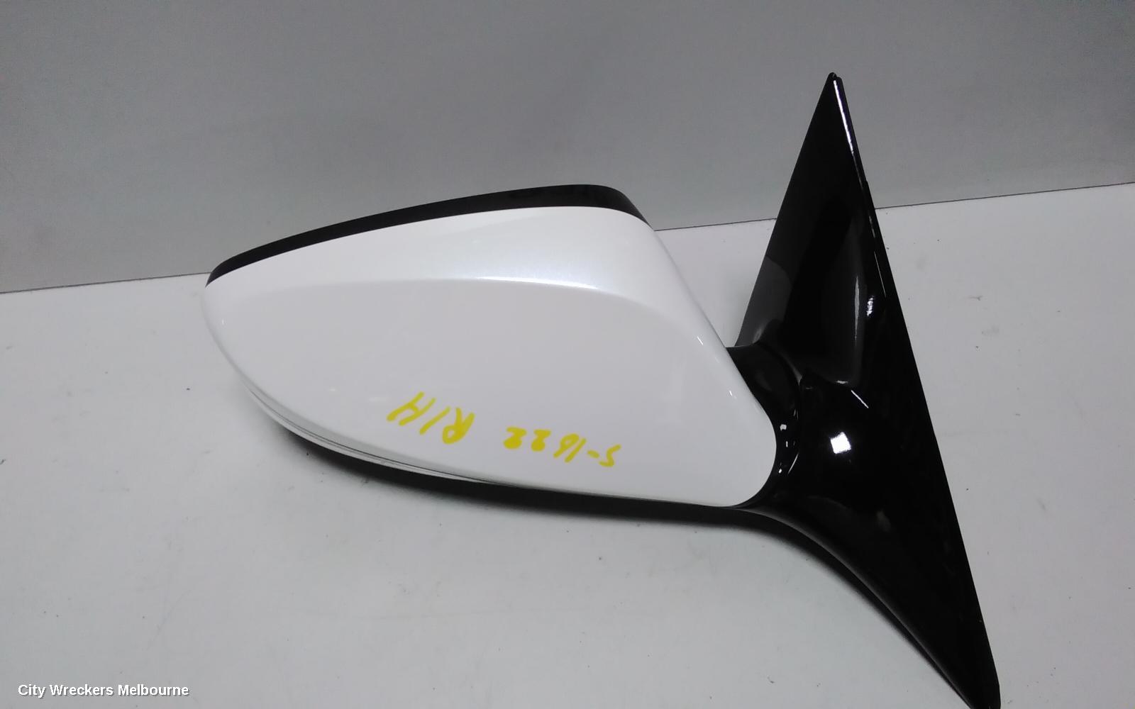 HYUNDAI VELOSTER RIGHT DOOR MIRROR, FS, POWER FOLDING, HEATED TYPE, 10/2011 - 02/2018