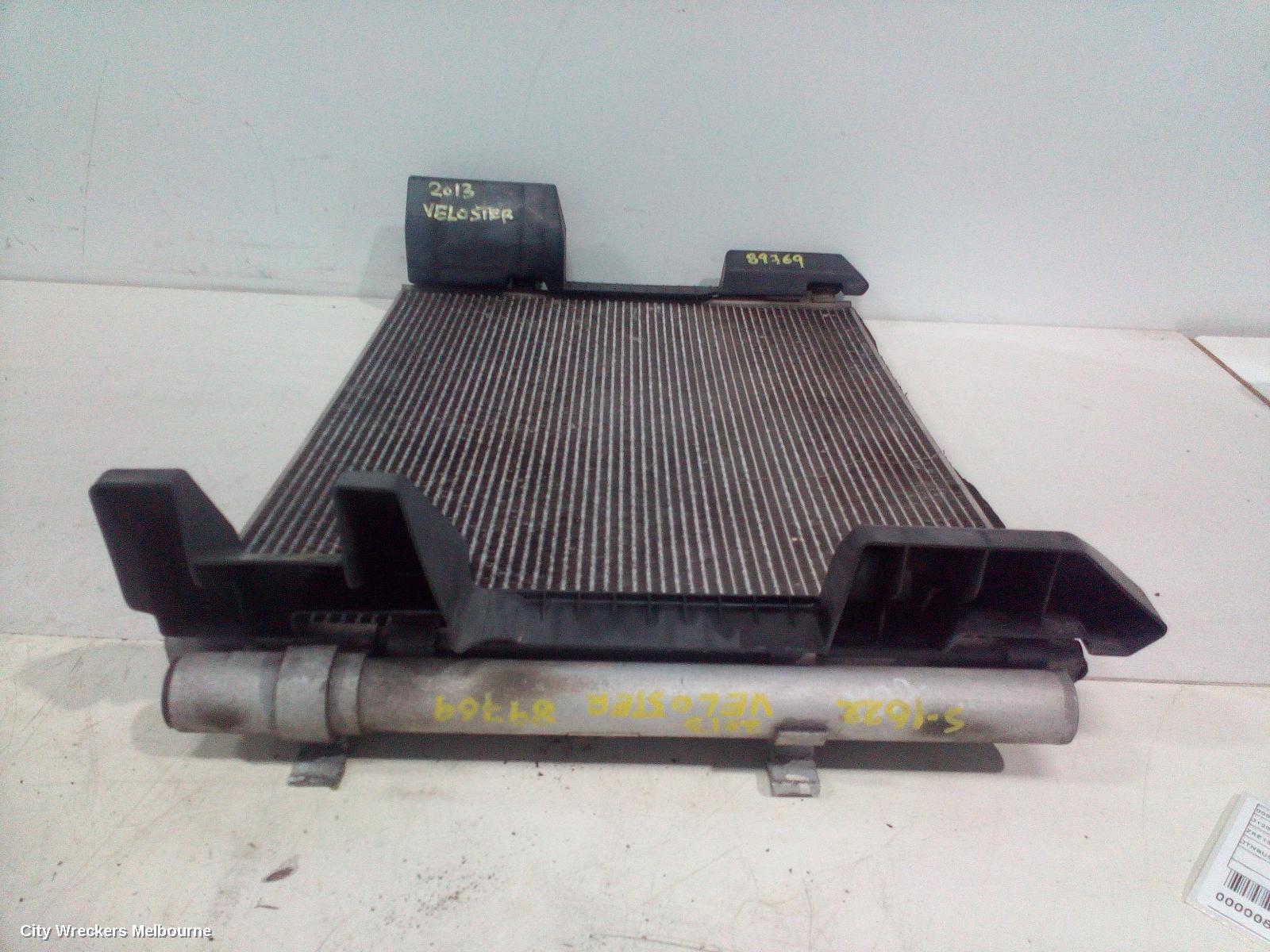 HYUNDAI VELOSTER A/C CONDENSER, FS, TURBO TYPE, 07/2012 - 02/2018