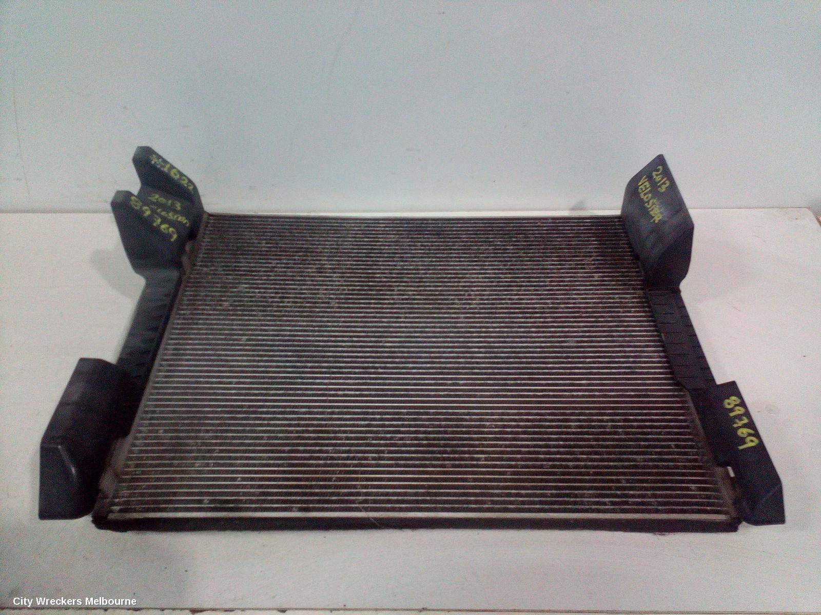 HYUNDAI VELOSTER A/C CONDENSER, FS, TURBO TYPE, 07/2012 - 02/2018
