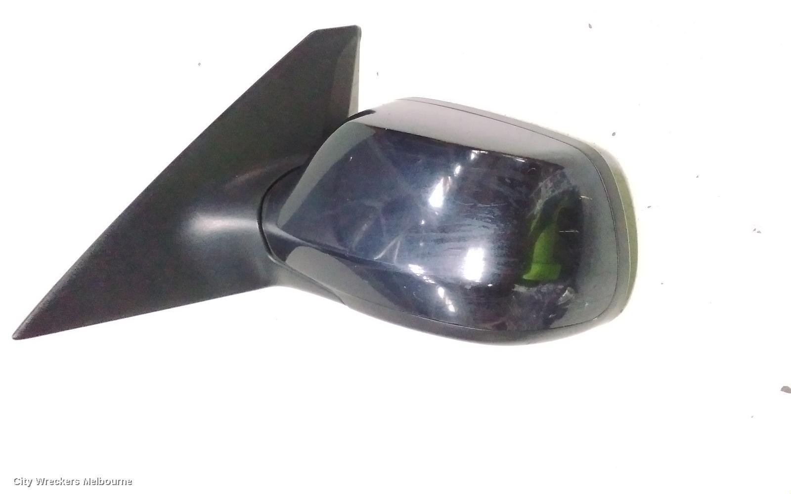 MAZDA 3 LEFT DOOR MIRROR, BK, MANUAL, SEDAN/HATCH, 10/2003 - 04/2009