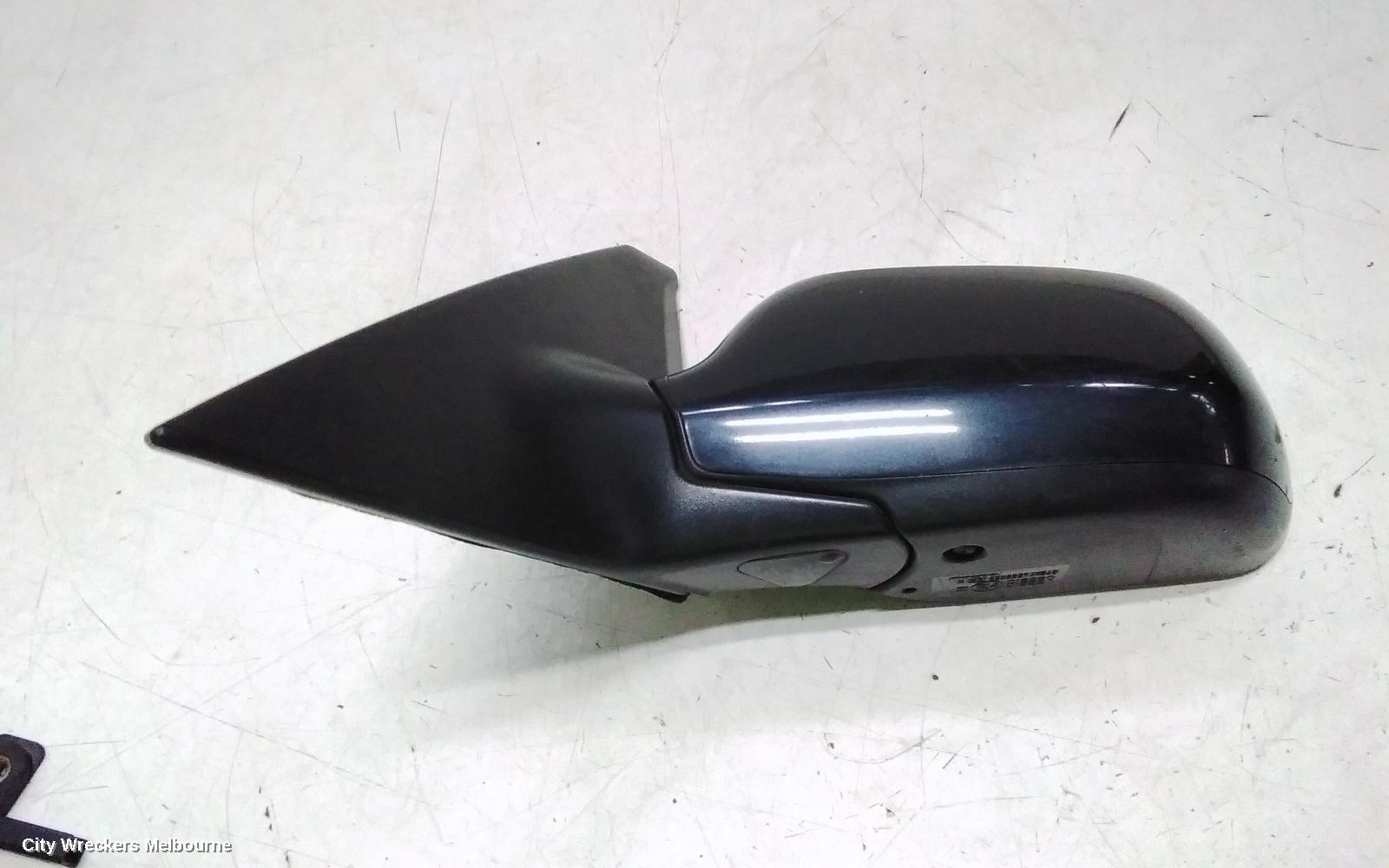 MAZDA 3 LEFT DOOR MIRROR, BK, MANUAL, SEDAN/HATCH, 10/2003 - 04/2009