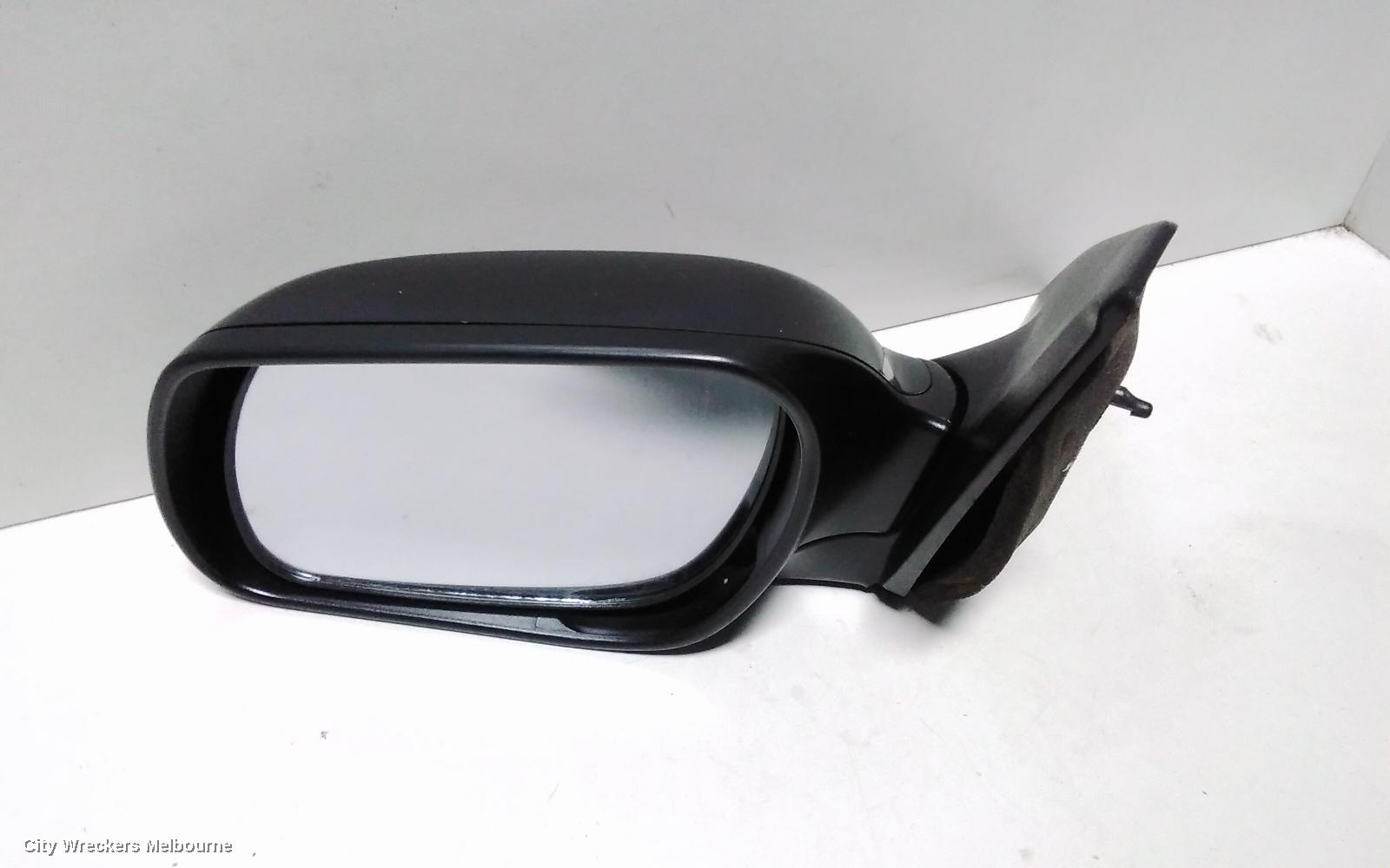 MAZDA 3 LEFT DOOR MIRROR, BK, MANUAL, SEDAN/HATCH, 10/2003 - 04/2009
