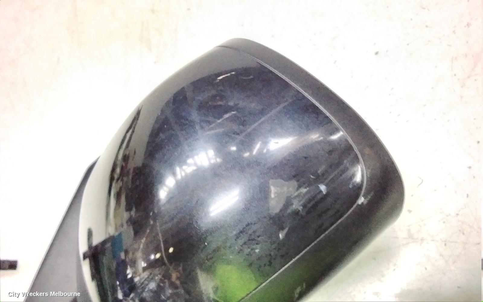 MAZDA 3 LEFT DOOR MIRROR, BK, MANUAL, SEDAN/HATCH, 10/2003 - 04/2009