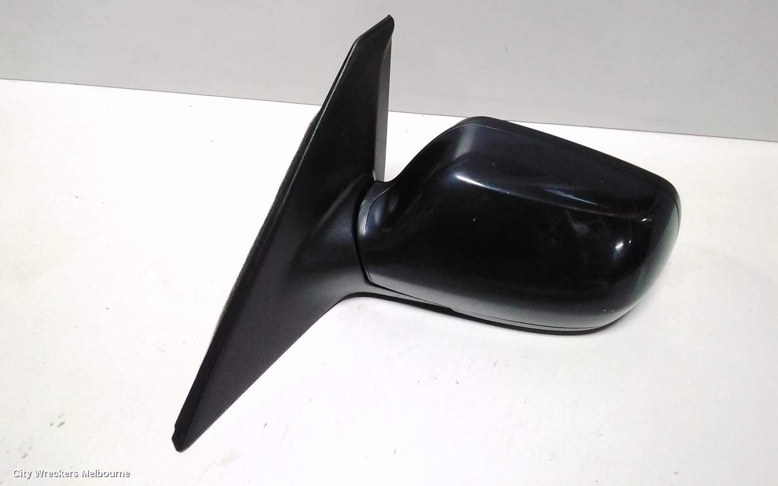 MAZDA 3 LEFT DOOR MIRROR, BK, MANUAL, SEDAN/HATCH, 10/2003 - 04/2009
