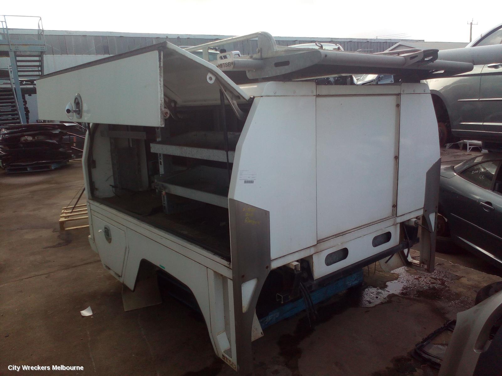 FORD RANGER UTE BACK, PJ-PK-PX-RA, STEEL TRAY, EXTRA CAB, 12/2006 ONWARDS