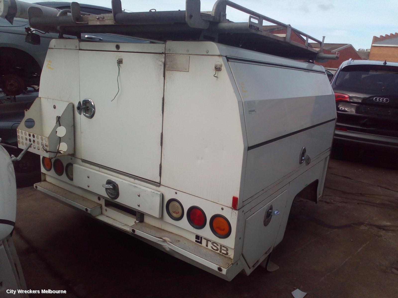 FORD RANGER UTE BACK, PJ-PK-PX-RA, STEEL TRAY, EXTRA CAB, 12/2006 ONWARDS