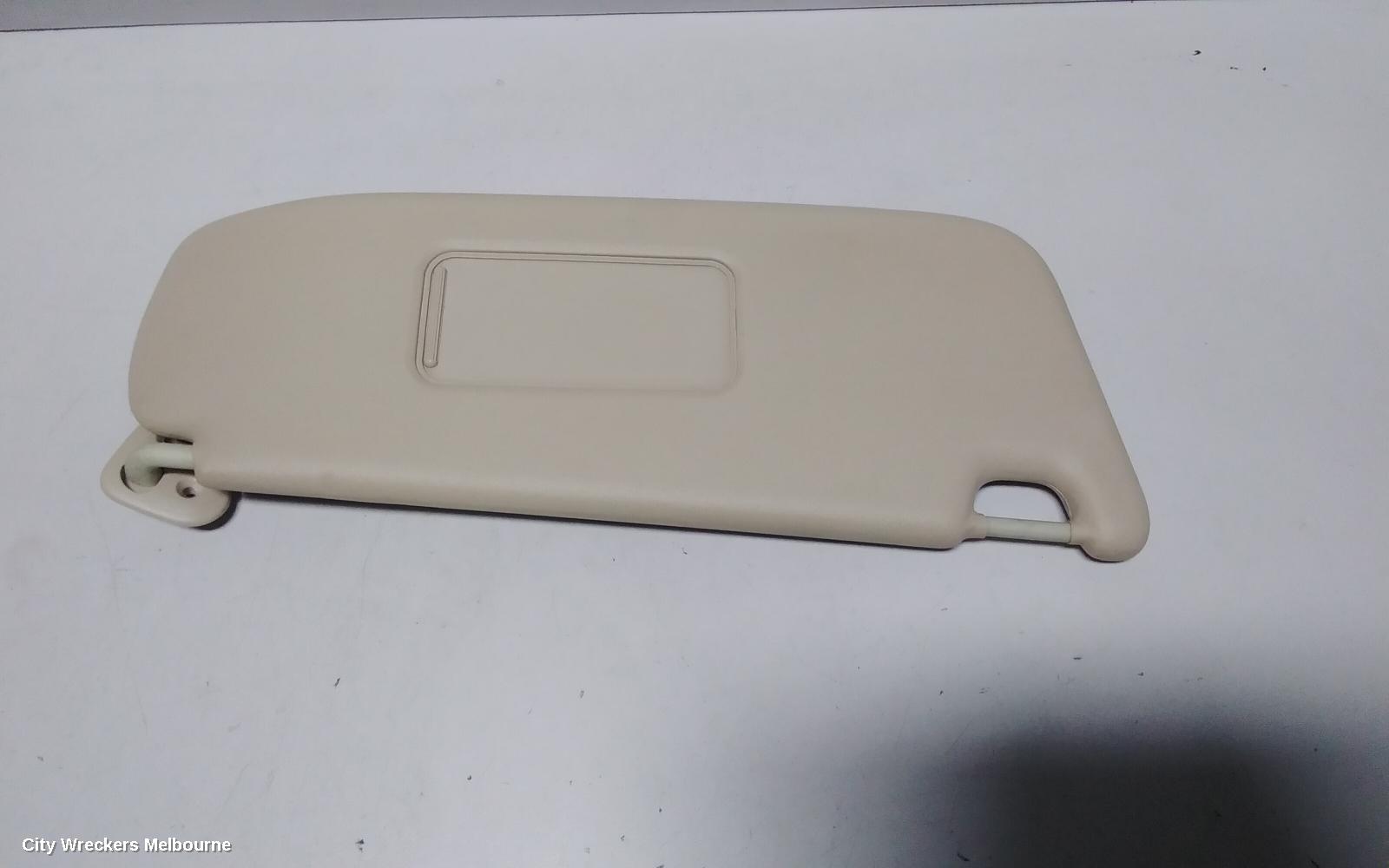 FORD RANGER SUNVISOR, PX1, RH SIDE, GREY, NON SLIDING TYPE, 06/2011 - 06/2015
