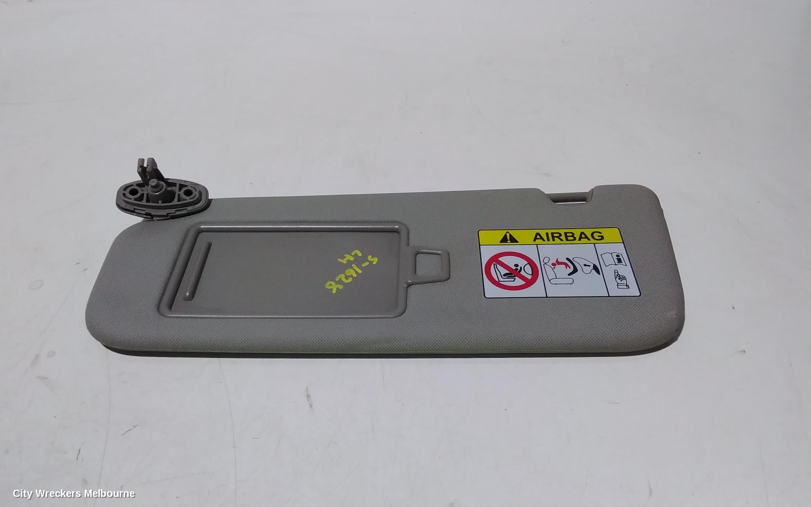 KIA CARNIVAL/GRAND CARNIVAL SUNVISOR, YP, LH SIDE, NON LAMP TYPE, 02/2015 - 10/2020