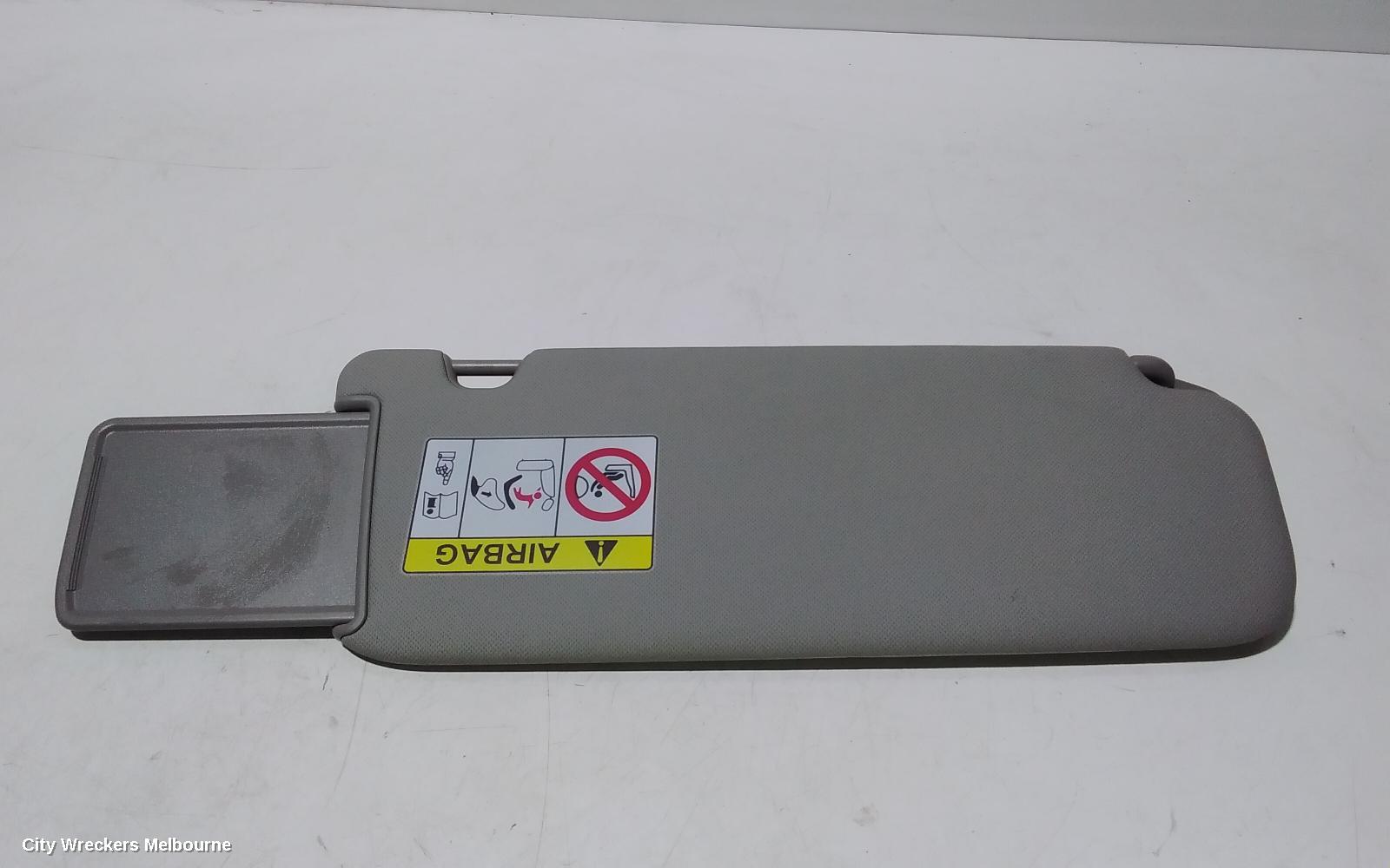 KIA CARNIVAL/GRAND CARNIVAL SUNVISOR, YP, LH SIDE, NON LAMP TYPE, 02/2015 - 10/2020