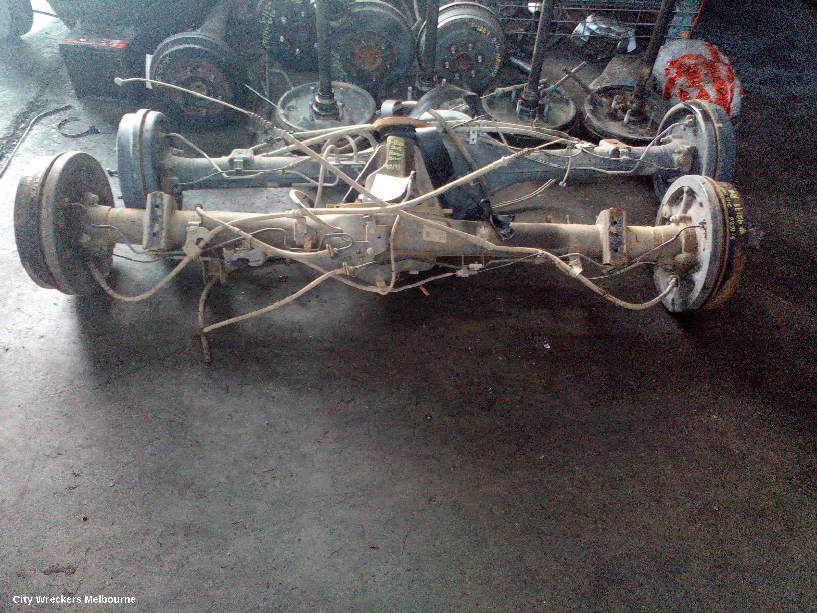 FORD RANGER REAR DIFF ASSEMBLY, 2.2/3.2, DIESEL, MANUAL T/M, 2WD HI-RIDE/4WD, PX, 3.55 RATIO, NON LSD TYPE, 06/2011 - 06/2018
