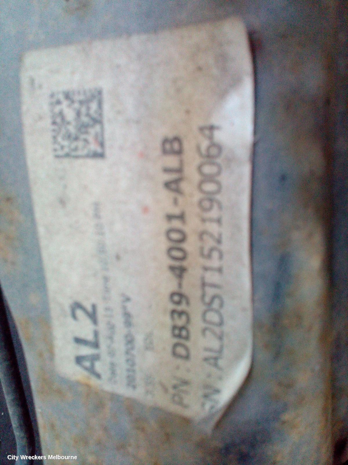 FORD RANGER REAR DIFF ASSEMBLY, 2.2/3.2, DIESEL, MANUAL T/M, 2WD HI-RIDE/4WD, PX, 3.55 RATIO, NON LSD TYPE, 06/2011 - 06/2018