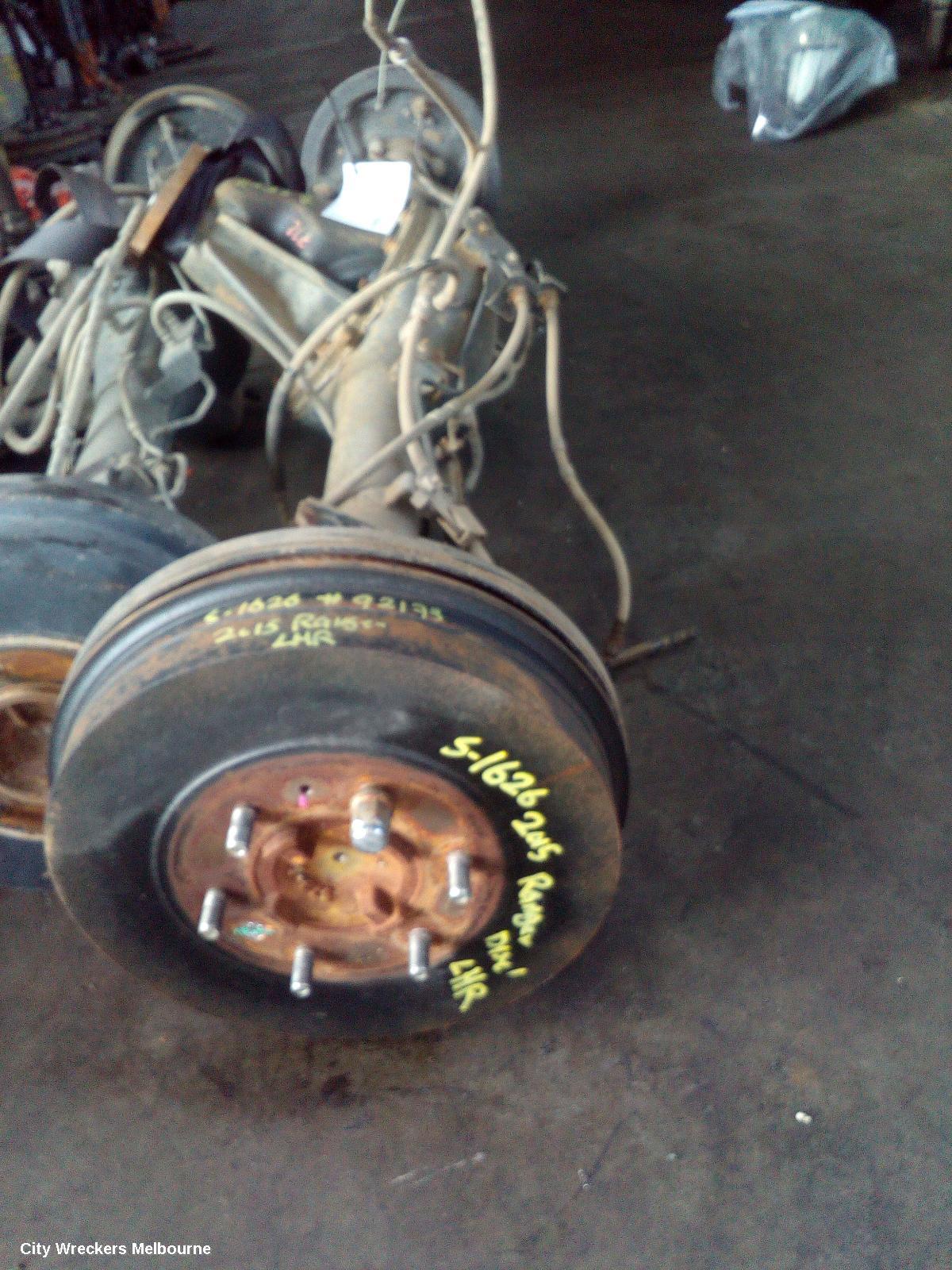 FORD RANGER REAR DIFF ASSEMBLY, 2.2/3.2, DIESEL, MANUAL T/M, 2WD HI-RIDE/4WD, PX, 3.55 RATIO, NON LSD TYPE, 06/2011 - 06/2018