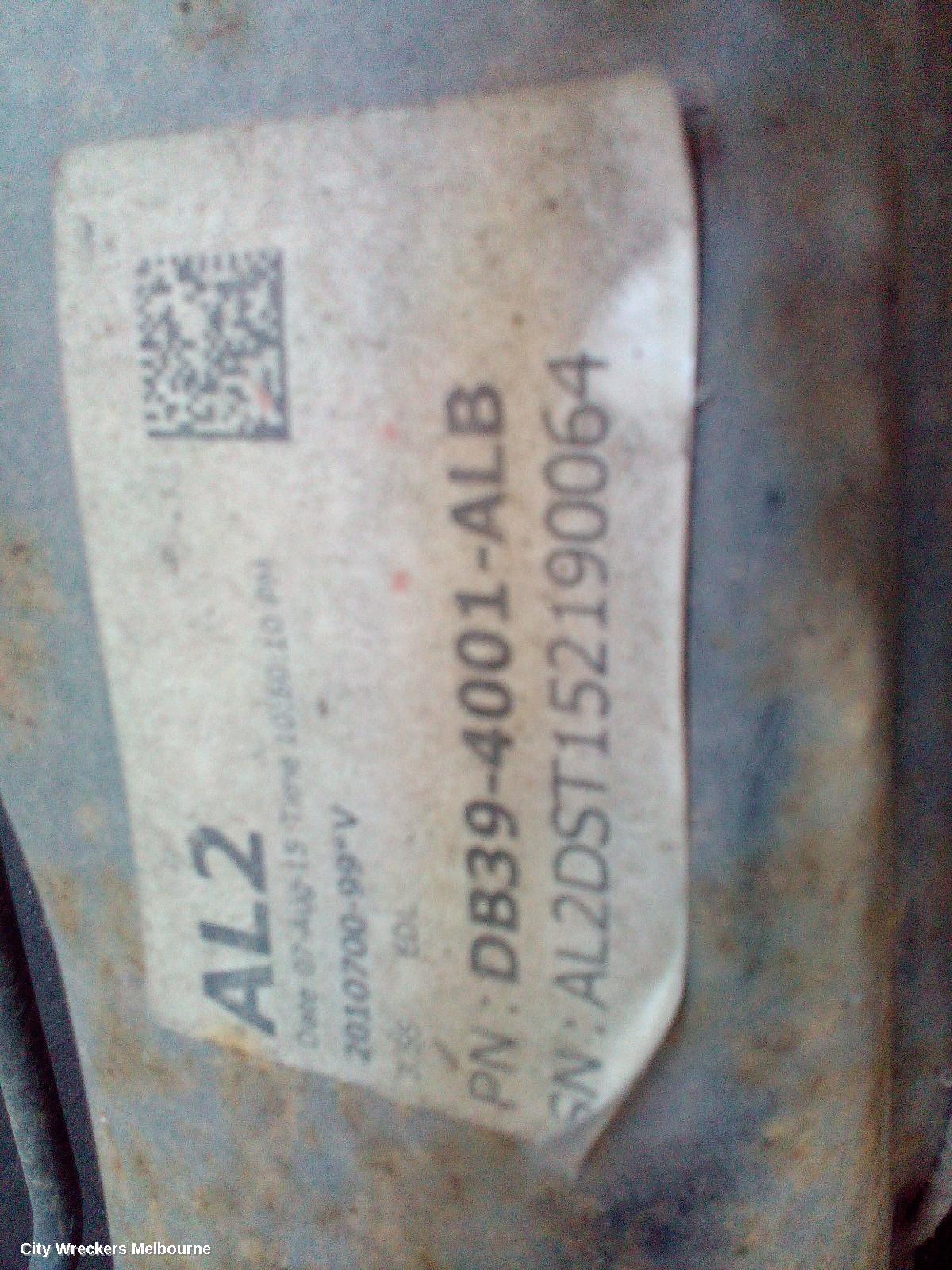 FORD RANGER REAR DIFF ASSEMBLY, 2.2/3.2, DIESEL, MANUAL T/M, 2WD HI-RIDE/4WD, PX, 3.55 RATIO, NON LSD TYPE, 06/2011 - 06/2018