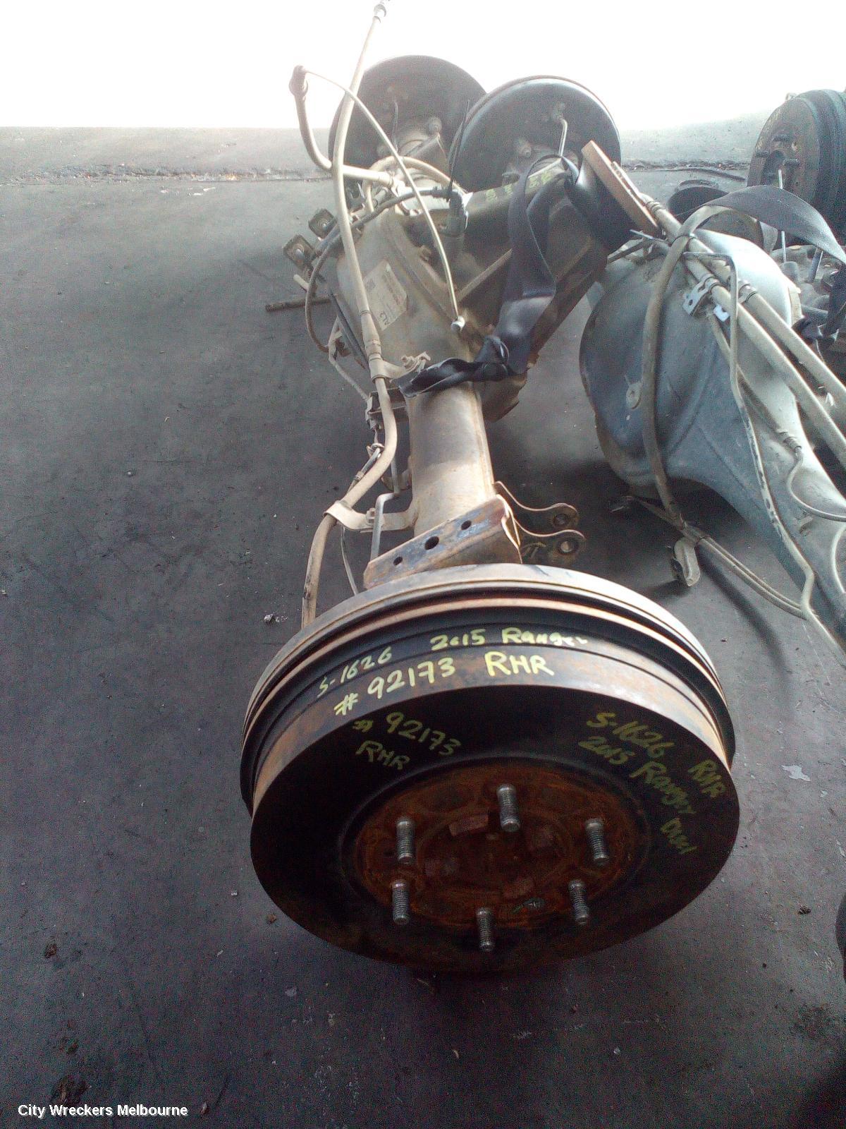 FORD RANGER REAR DIFF ASSEMBLY, 2.2/3.2, DIESEL, MANUAL T/M, 2WD HI-RIDE/4WD, PX, 3.55 RATIO, NON LSD TYPE, 06/2011 - 06/2018