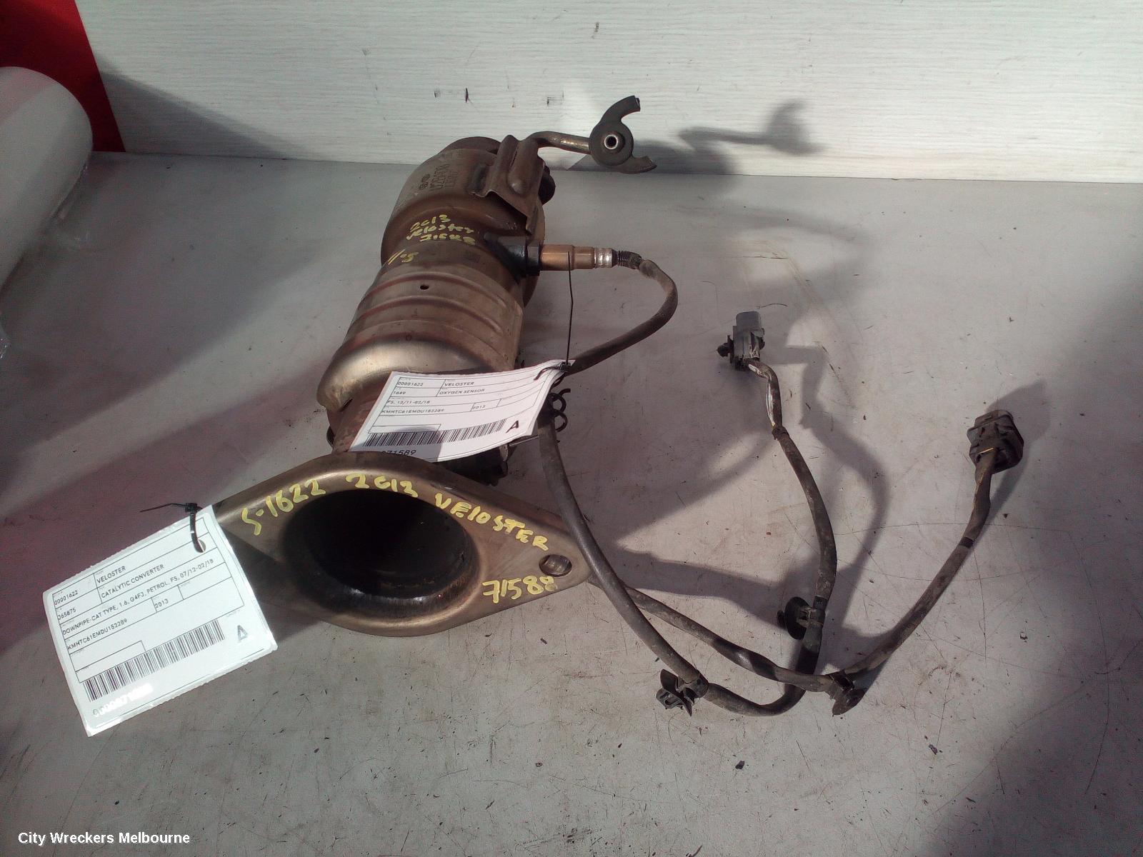 HYUNDAI VELOSTER OXYGEN SENSOR, FS, 10/2011 - 08/2019