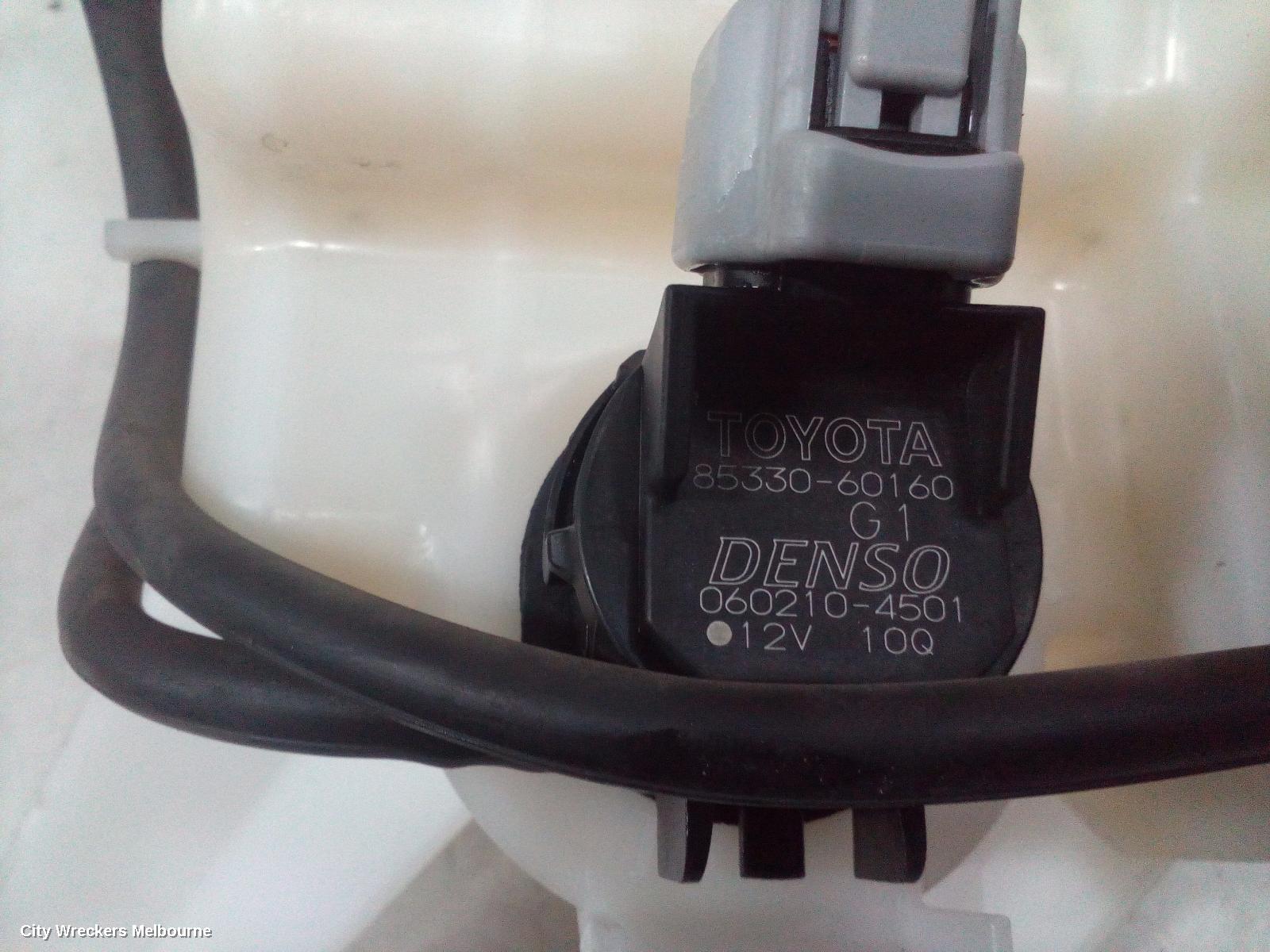 TOYOTA YARIS WASHER BOTTLE, NCP13#, HATCH, 08/2011 - 12/2019