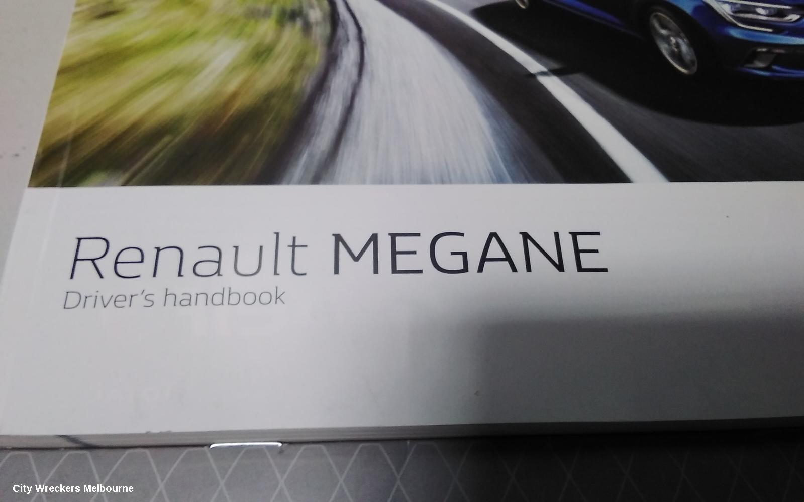RENAULT MEGANE OWNERS HANDBOOK, GEN 4, 06/2016 - 02/2020