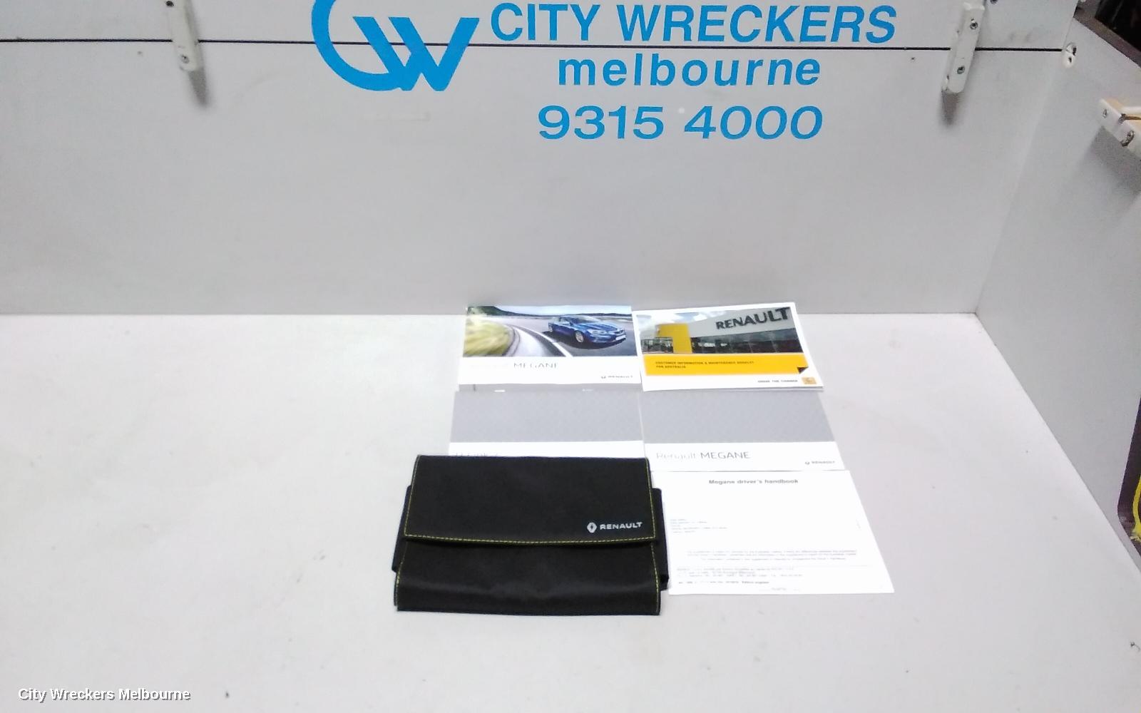 RENAULT MEGANE OWNERS HANDBOOK, GEN 4, 06/2016 - 02/2020