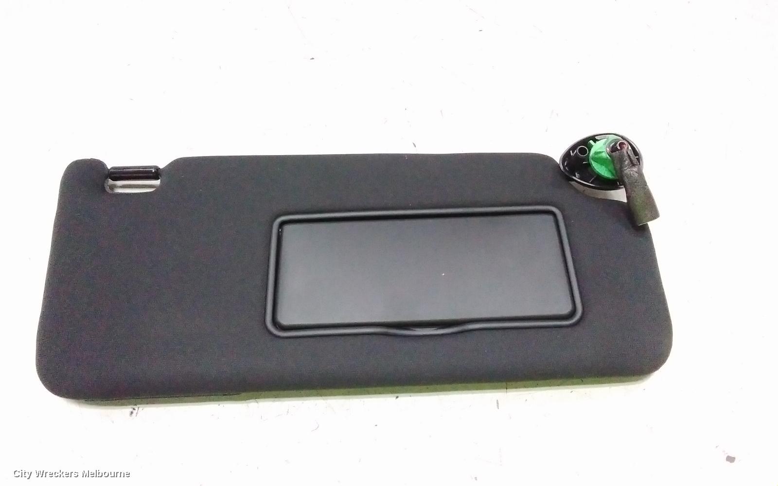 HONDA CIVIC SUNVISOR, 10TH GEN, RH SIDE, BLACK, CLOTH, 05/2016 - 08/2021
