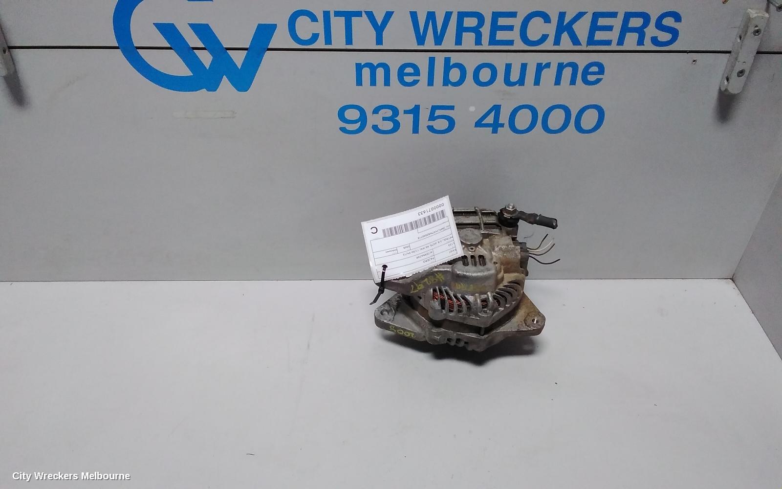 MITSUBISHI PAJERO ALTERNATOR, PETROL, 3.8, 6G75, NS-NW, 11/2006 - 04/2013