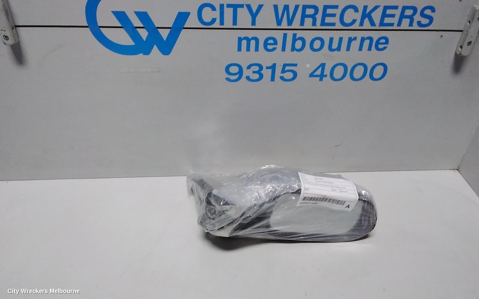 HONDA ACCORD RIGHT DOOR MIRROR, 7TH GEN, CL/EURO (VIN JHMCL95/1996), 06/2003 - 03/2008